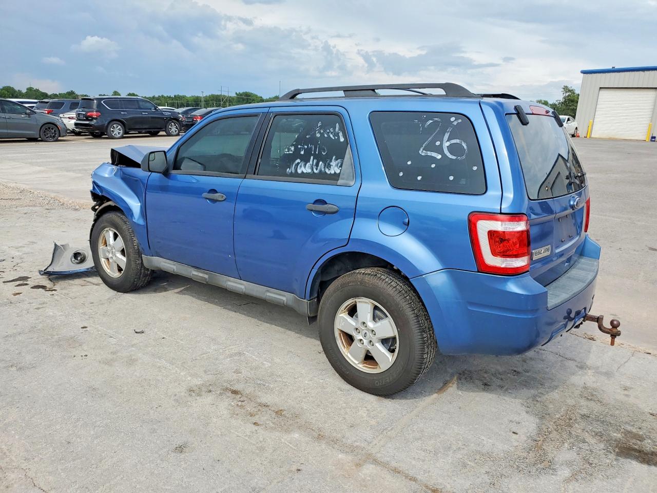 2010 Ford Escape Xls Blue vin: 1FMCU0C74AKC77018