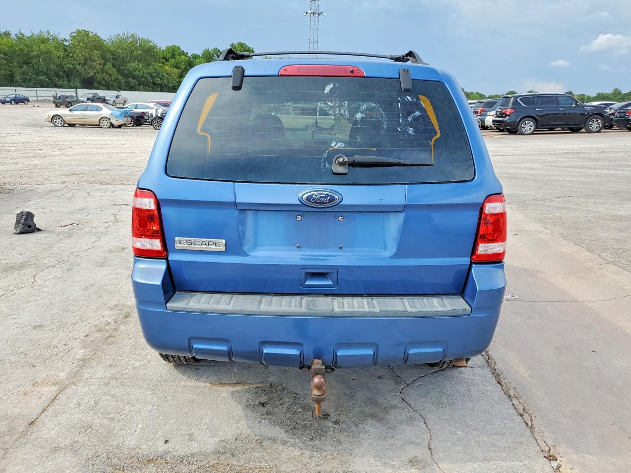 2010 Ford Escape Xls Blue vin: 1FMCU0C74AKC77018