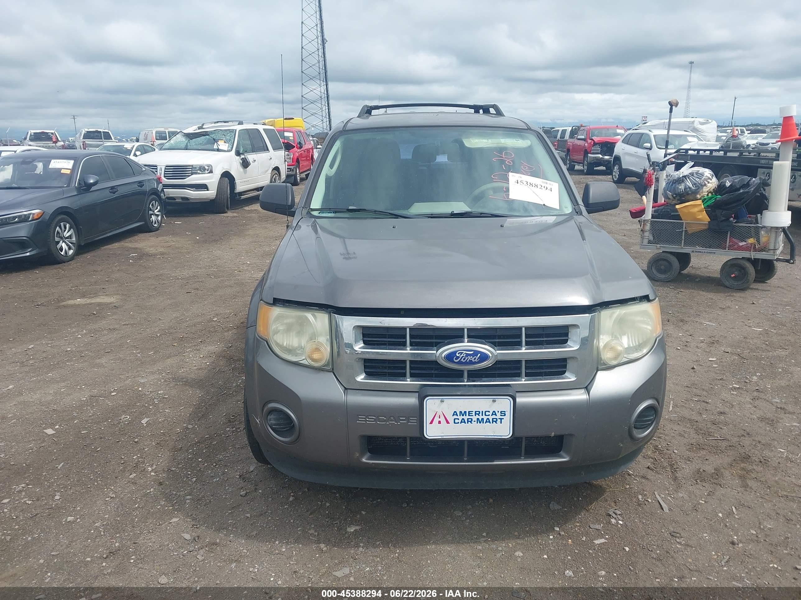 2011 Ford Escape Xls Gray vin: 1FMCU0C75BKC22952