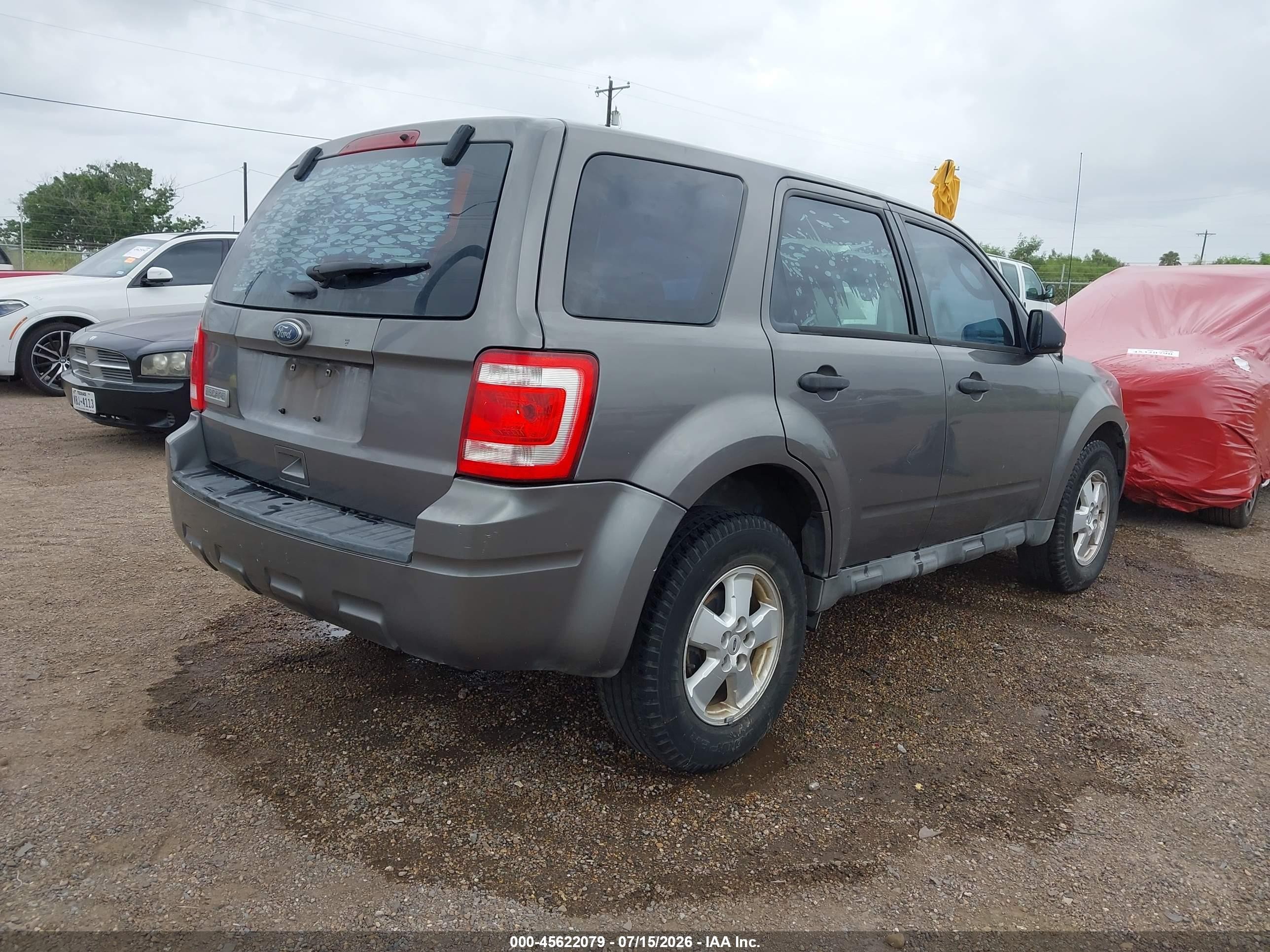 2012 Ford Escape Xls Серый vin: 1FMCU0C75CKA35146