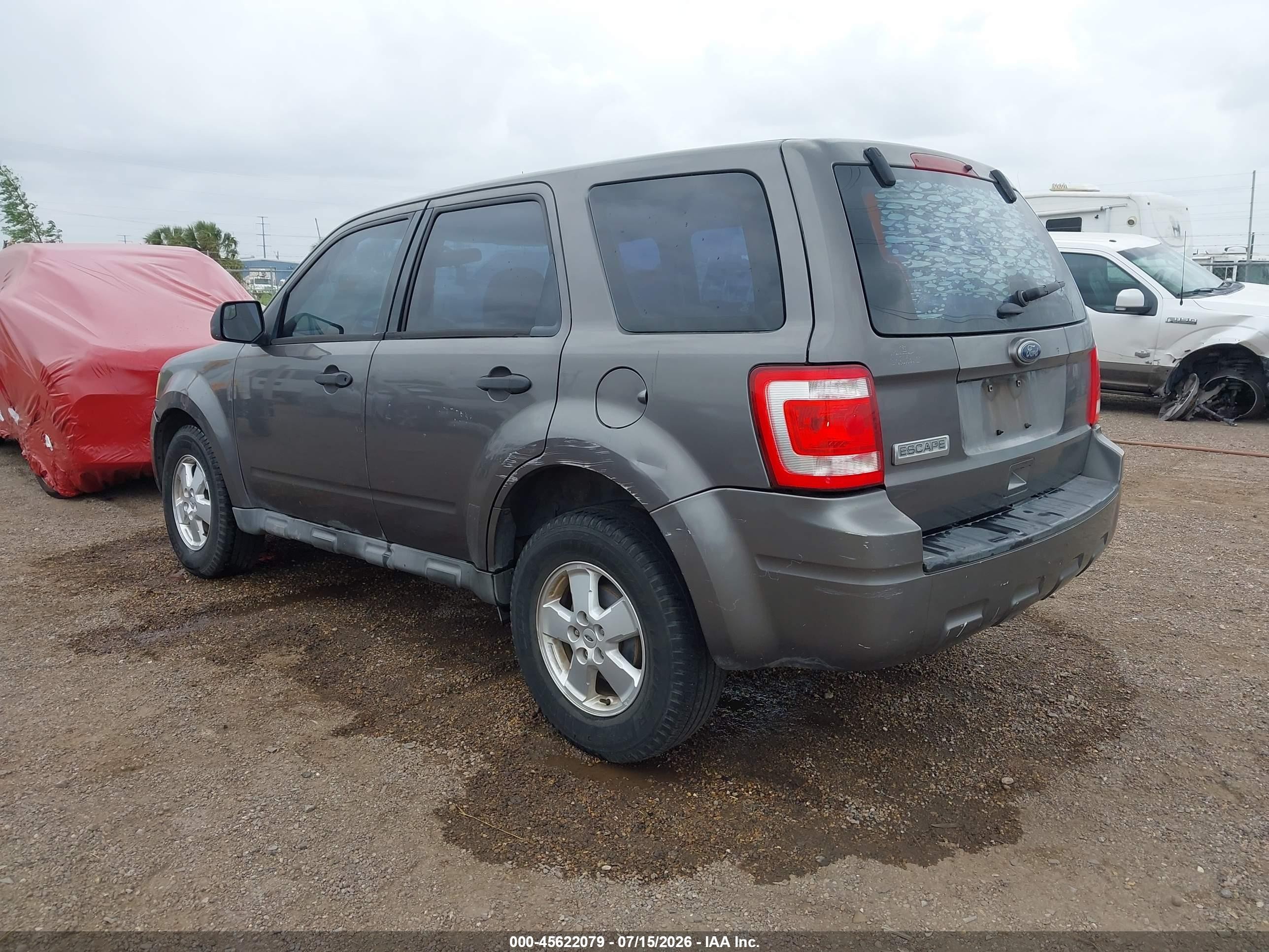 2012 Ford Escape Xls Серый vin: 1FMCU0C75CKA35146