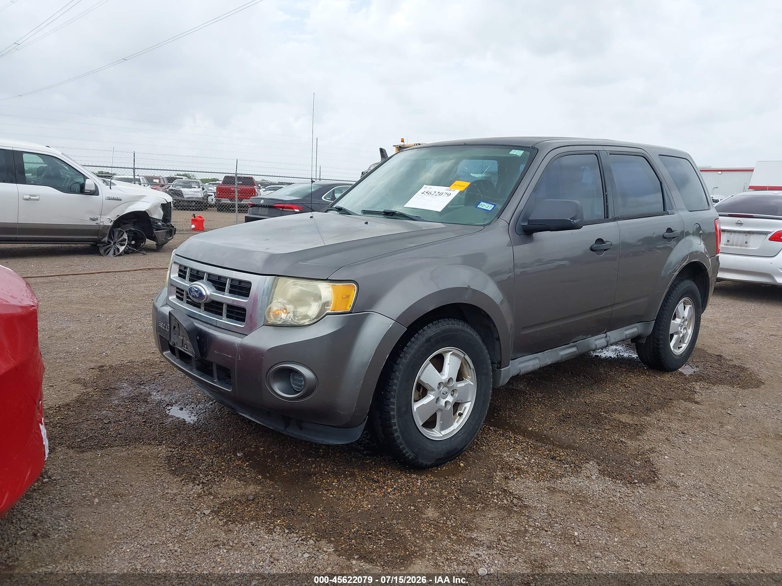 2012 Ford Escape Xls Серый vin: 1FMCU0C75CKA35146