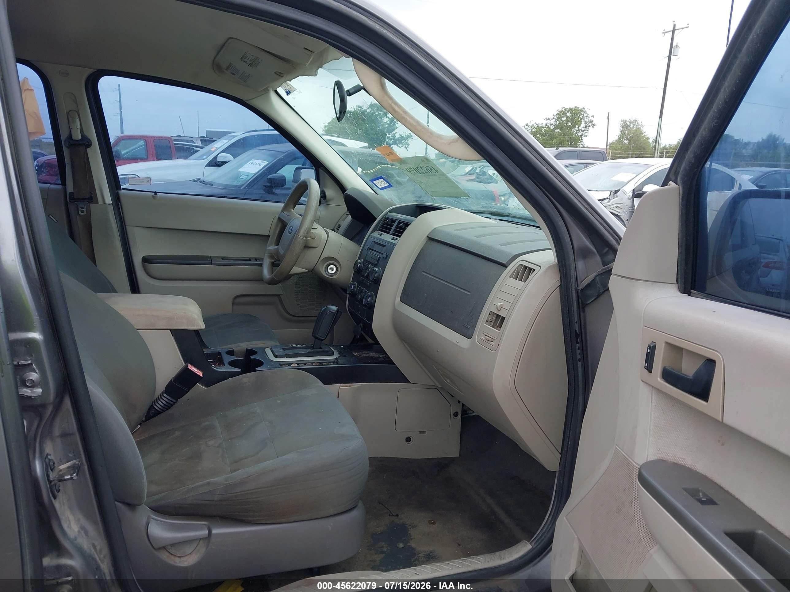 2012 Ford Escape Xls Серый vin: 1FMCU0C75CKA35146
