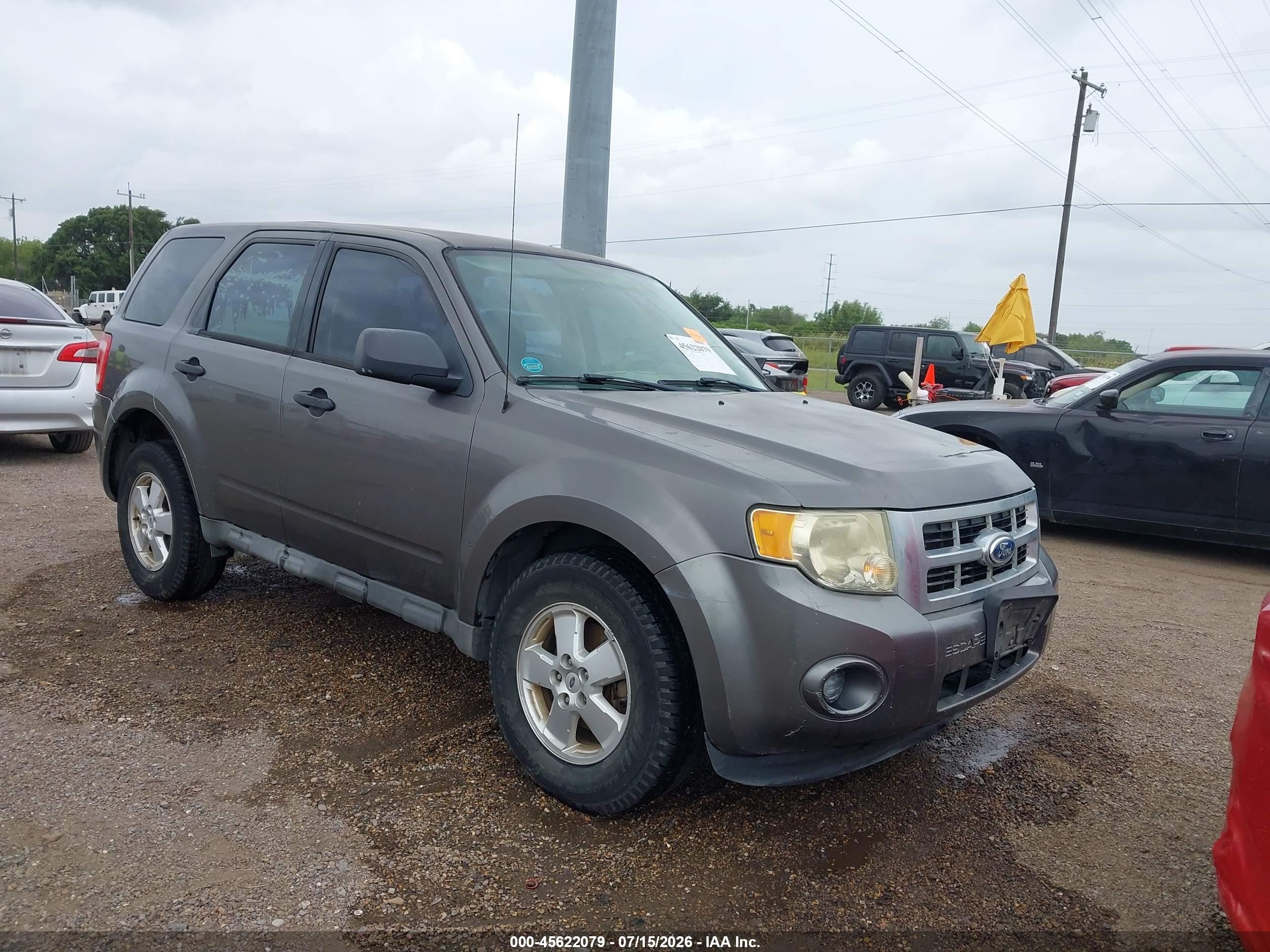 2012 Ford Escape Xls Серый vin: 1FMCU0C75CKA35146