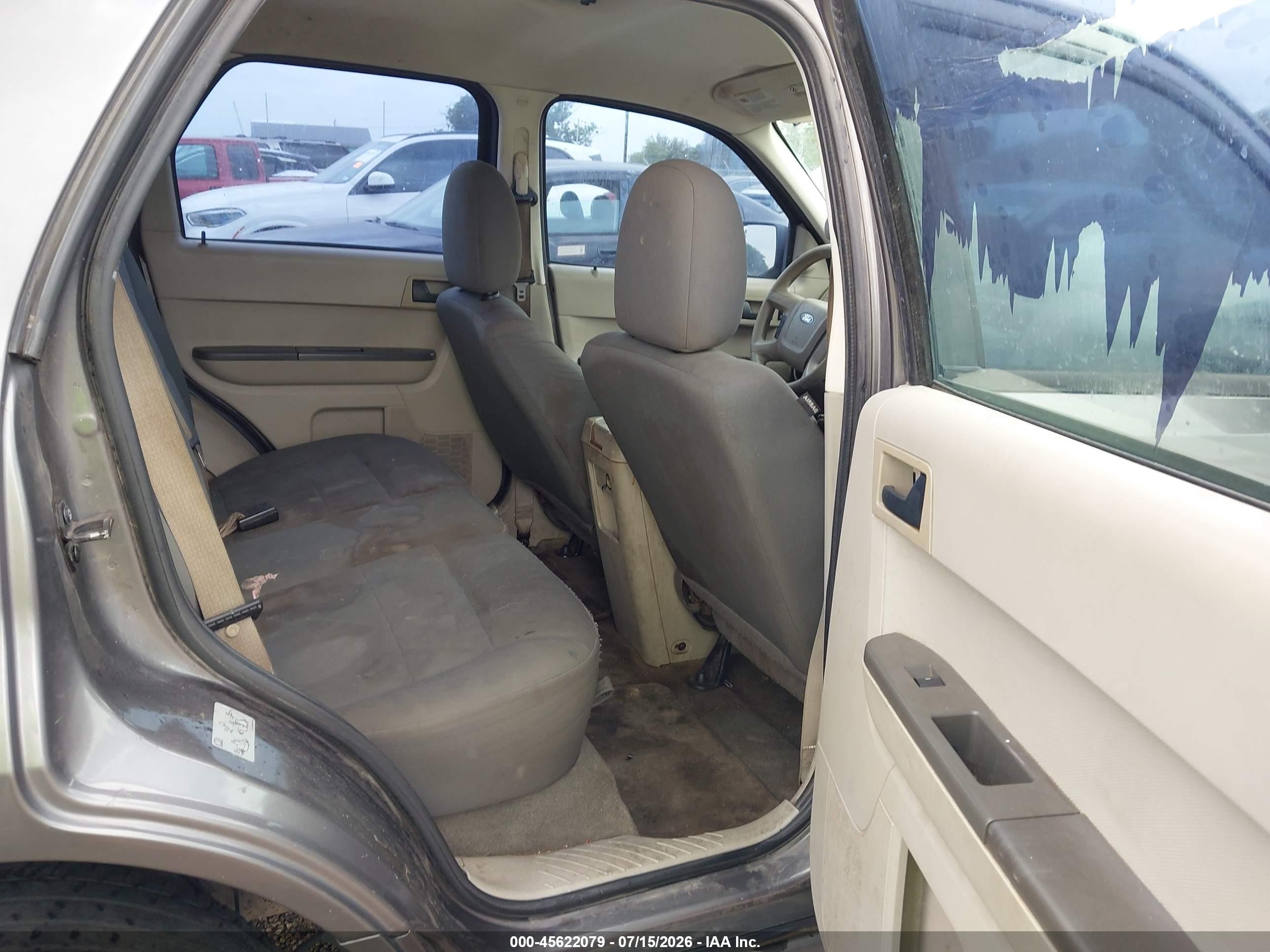 2012 Ford Escape Xls Серый vin: 1FMCU0C75CKA35146