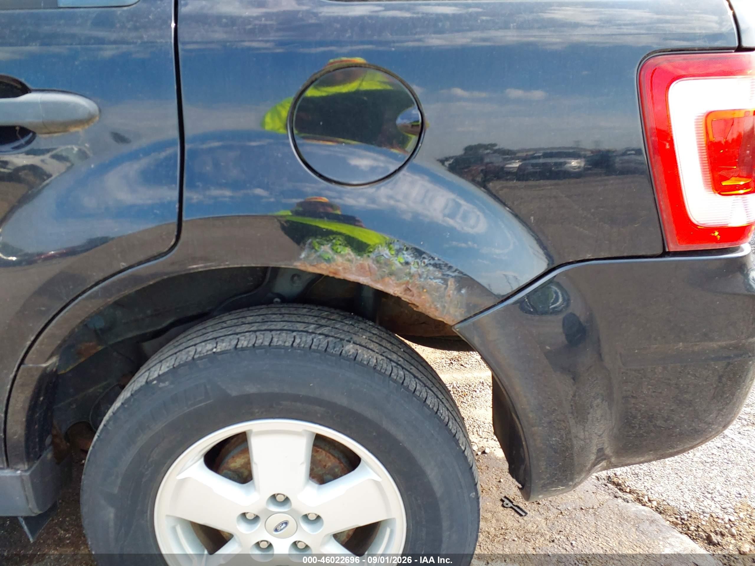 2012 Ford Escape Xls Black vin: 1FMCU0C75CKC15419