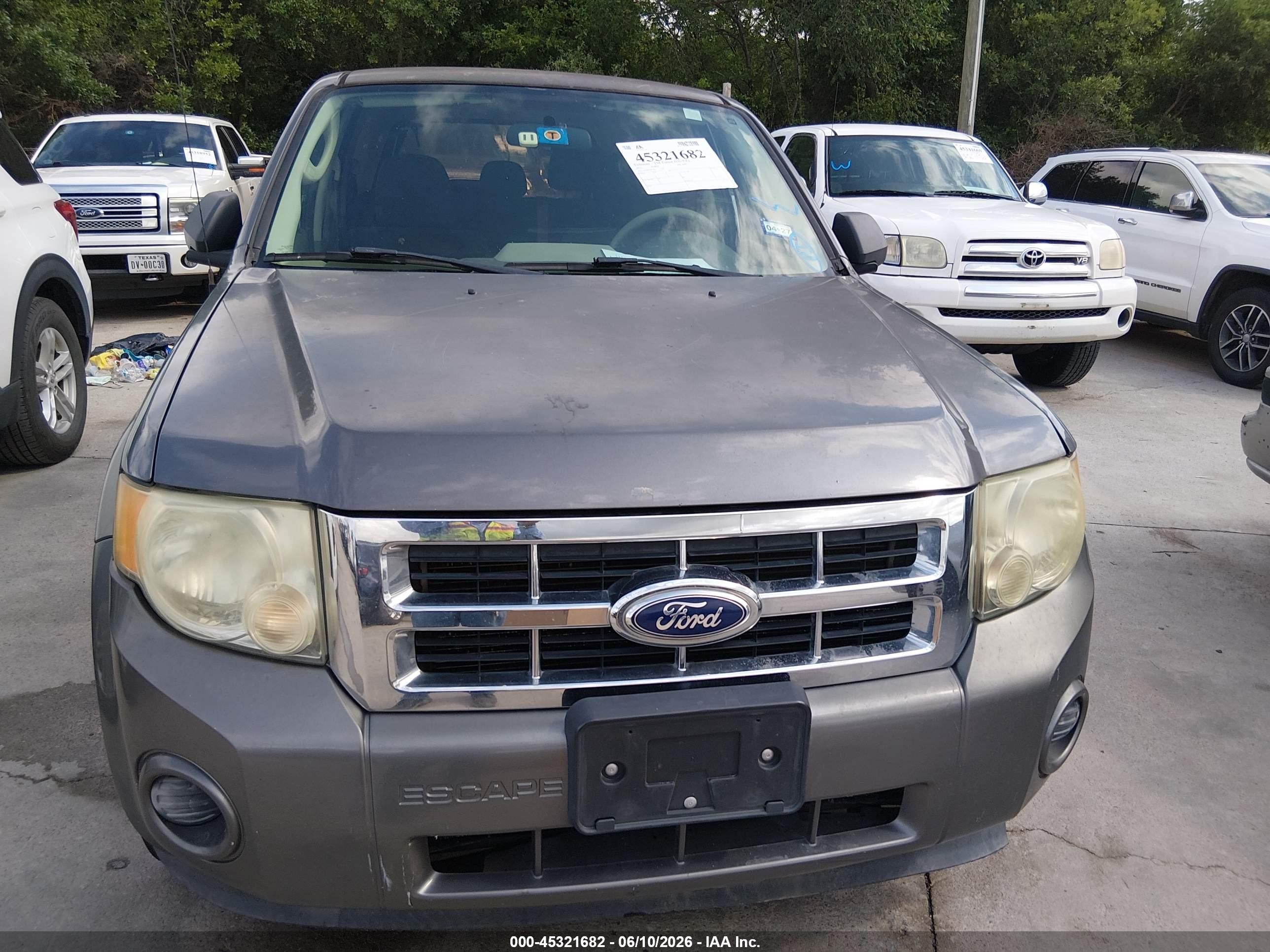 2011 Ford Escape Xls Gray vin: 1FMCU0C76BKA32920