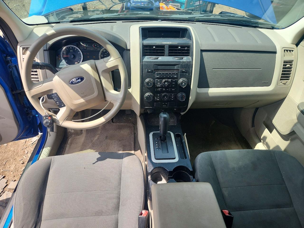 2012 Ford Escape Xls Blue vin: 1FMCU0C76CKA05895