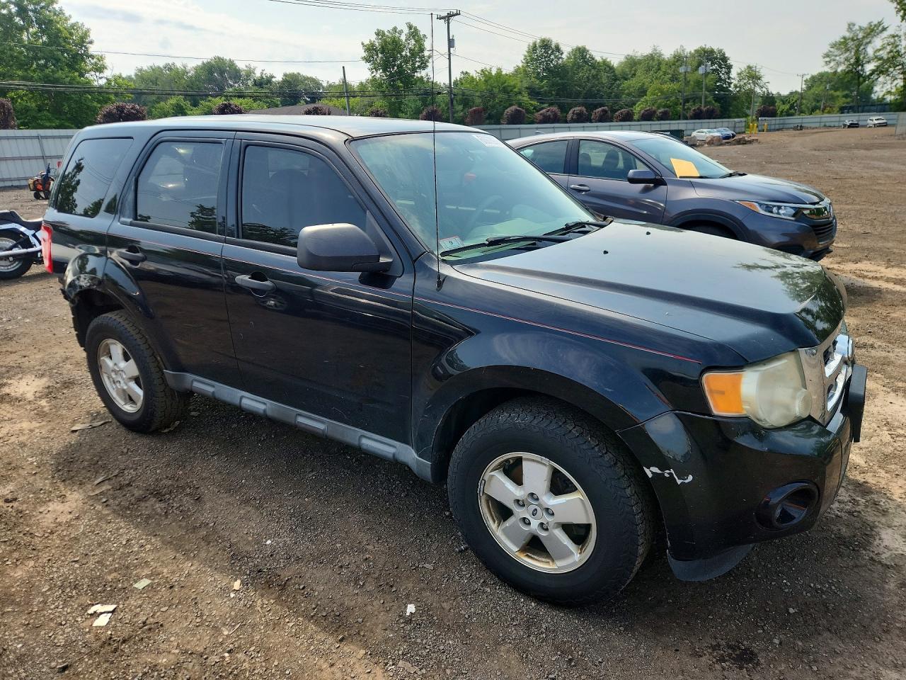 2012 Ford Escape Xls Black vin: 1FMCU0C76CKB09285