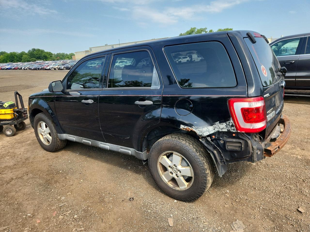 2012 Ford Escape Xls Black vin: 1FMCU0C76CKB09285