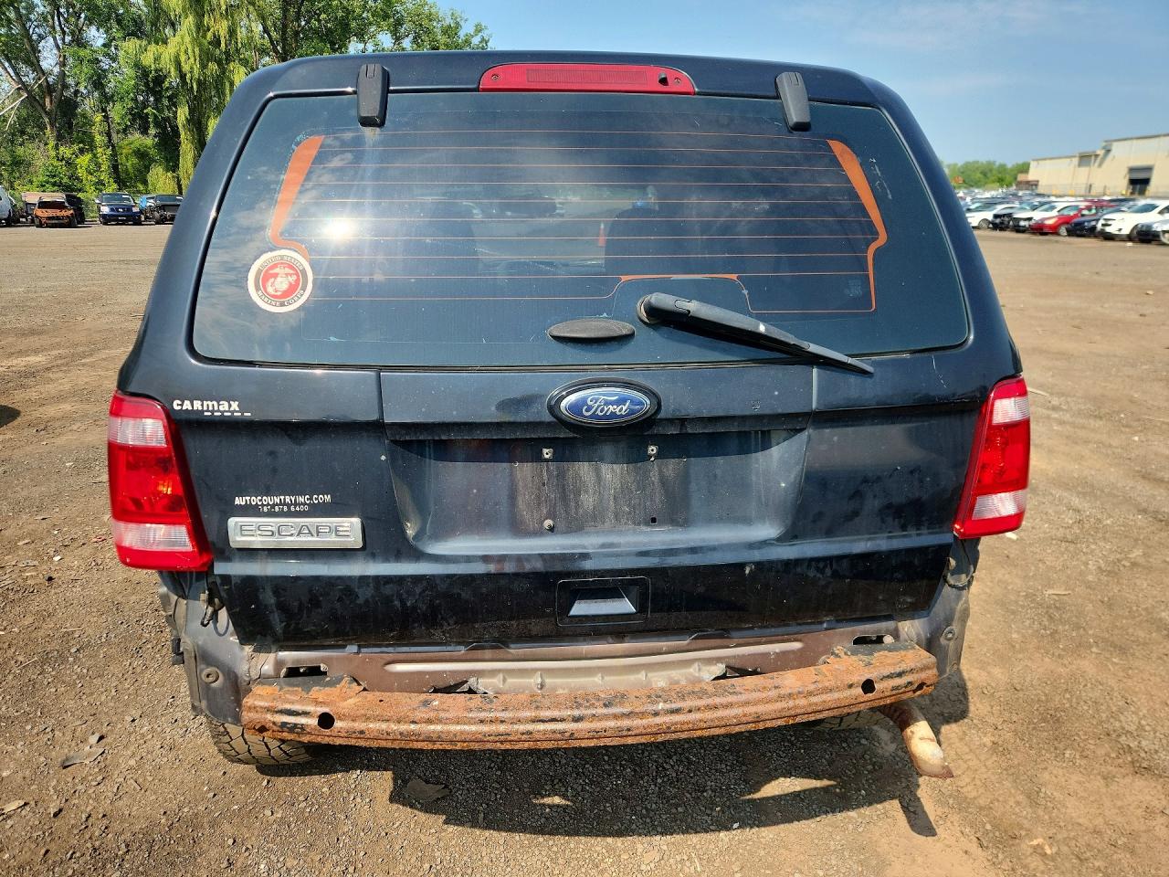 2012 Ford Escape Xls Black vin: 1FMCU0C76CKB09285