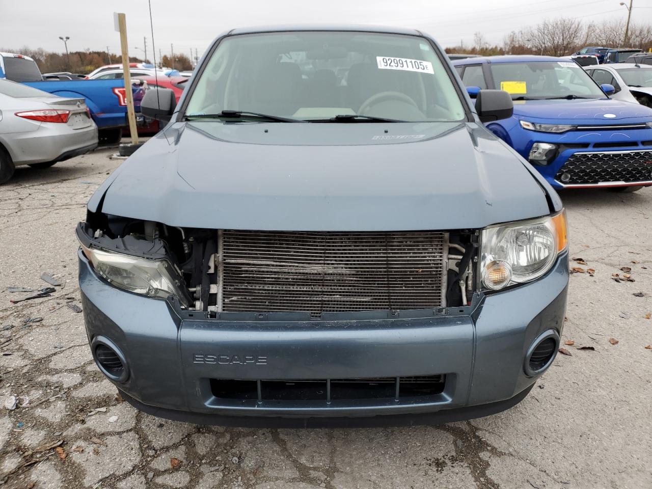 2012 Ford Escape Xls Blue vin: 1FMCU0C76CKB11098