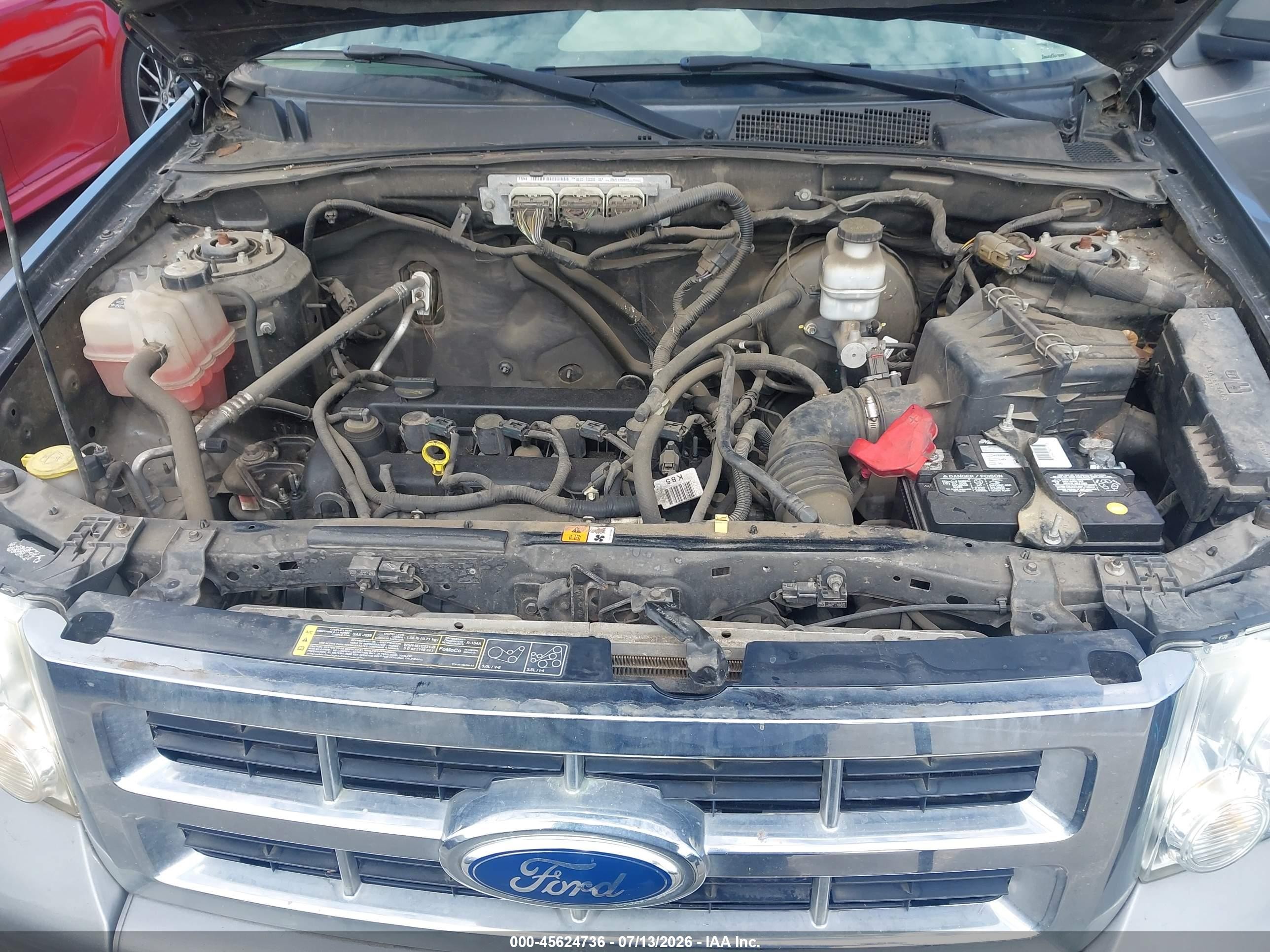 2012 Ford Escape Xls Gray vin: 1FMCU0C76CKB27026