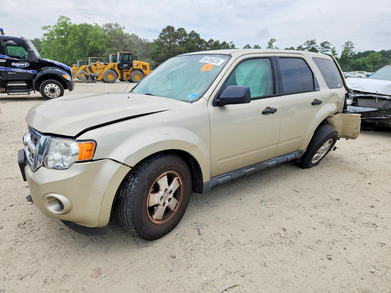 2012 Ford Escape Xls Gold vin: 1FMCU0C76CKB27348