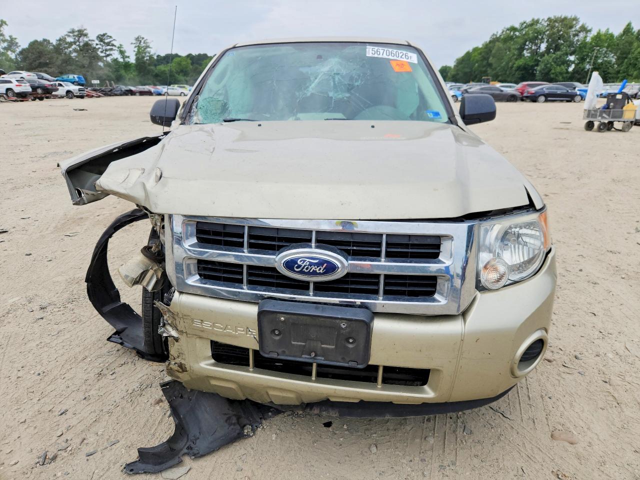 2012 Ford Escape Xls Gold vin: 1FMCU0C76CKB27348
