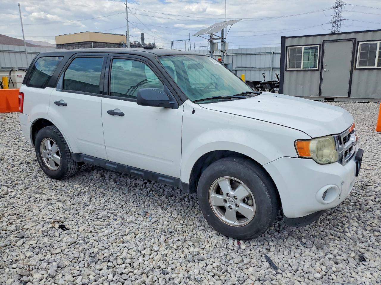 2012 Ford Escape Xls Белый vin: 1FMCU0C76CKC47781