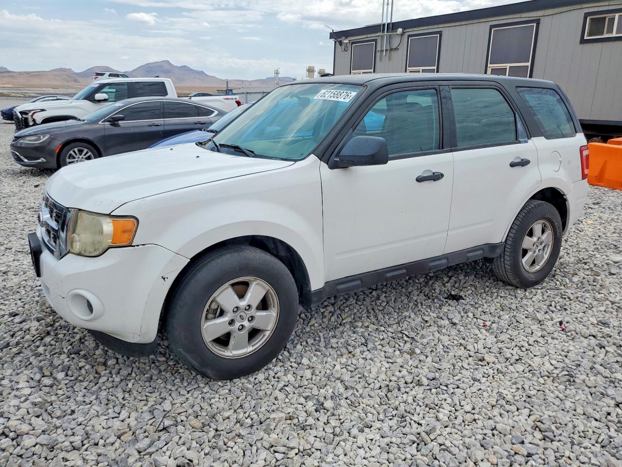 2012 Ford Escape Xls Белый vin: 1FMCU0C76CKC47781