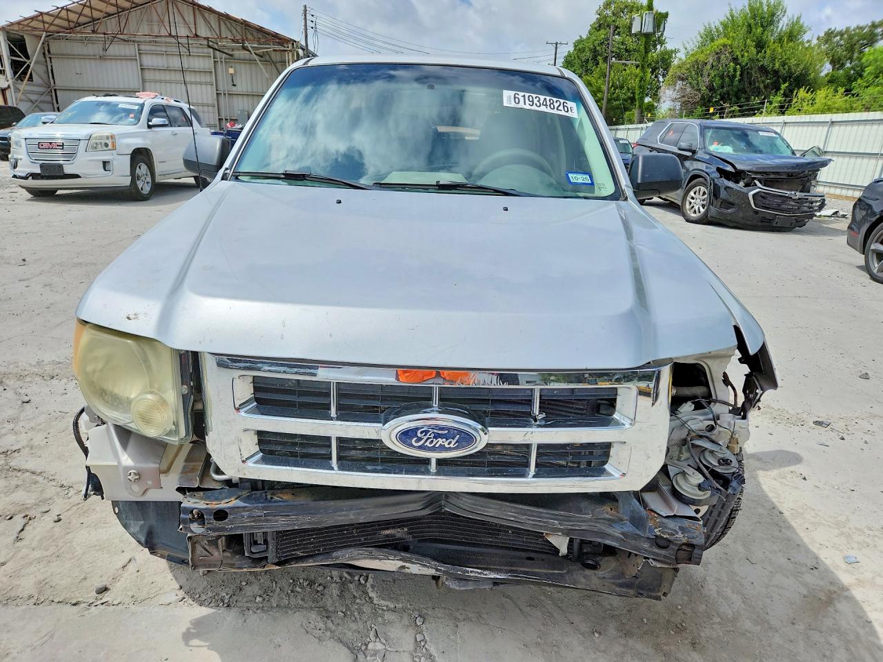 2010 Ford Escape Xls Silver vin: 1FMCU0C77AKD45327