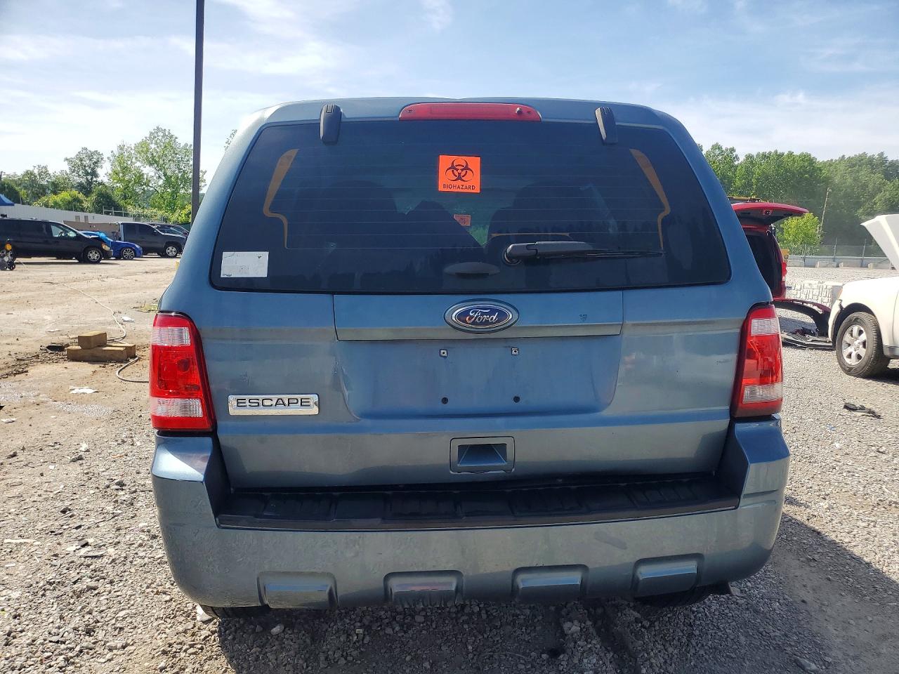 2011 Ford Escape Xls Blue vin: 1FMCU0C77BKB02330