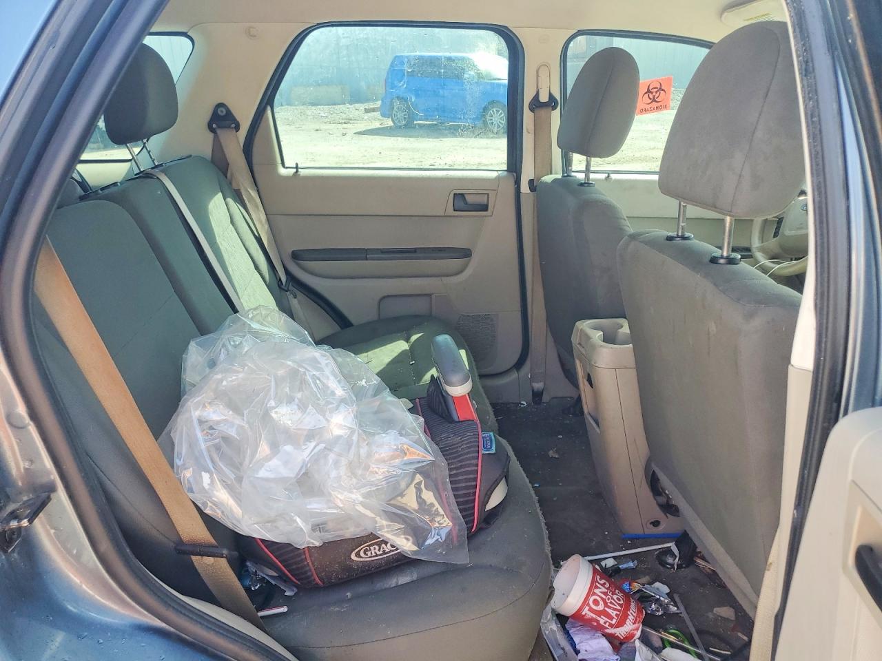 2011 Ford Escape Xls Blue vin: 1FMCU0C77BKB02330