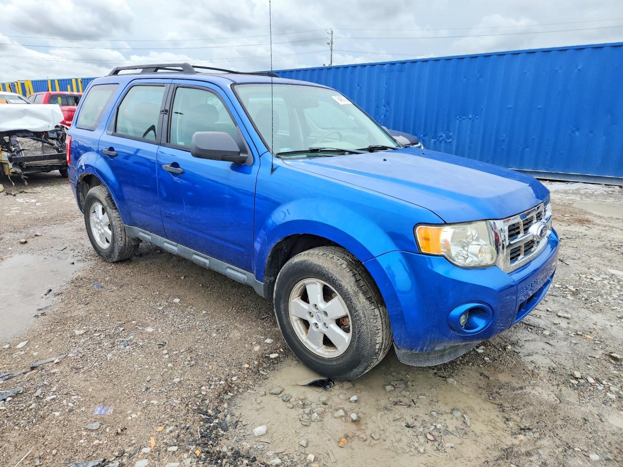 2012 Ford Escape Xls Blue vin: 1FMCU0C78CKB29215