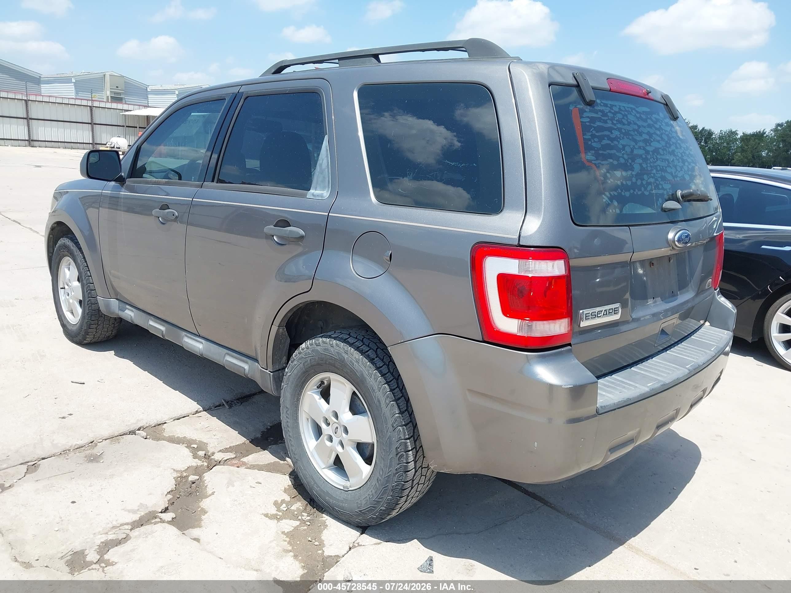 2012 Ford Escape Xls Gray vin: 1FMCU0C79CKB19955
