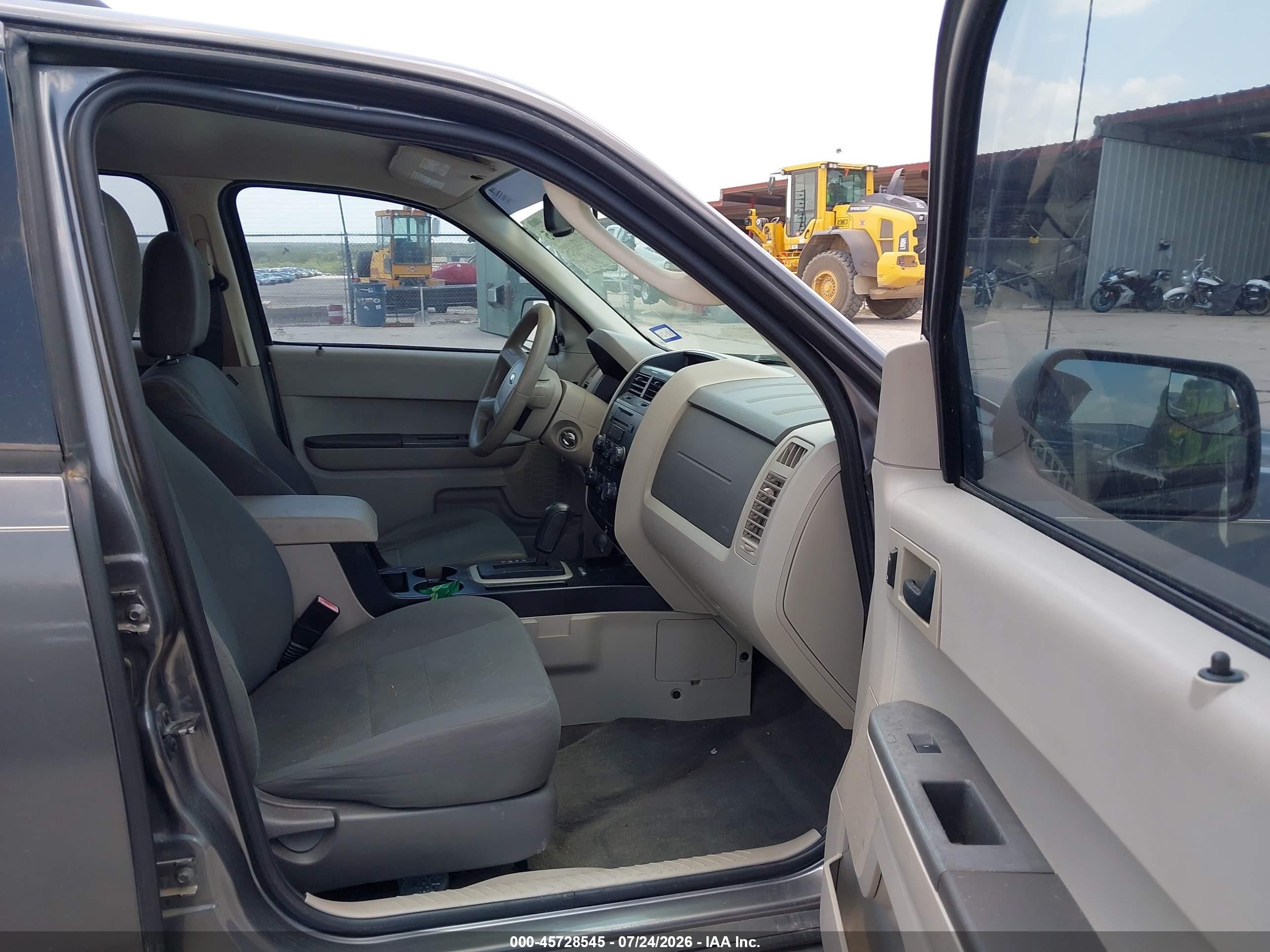 2012 Ford Escape Xls Gray vin: 1FMCU0C79CKB19955