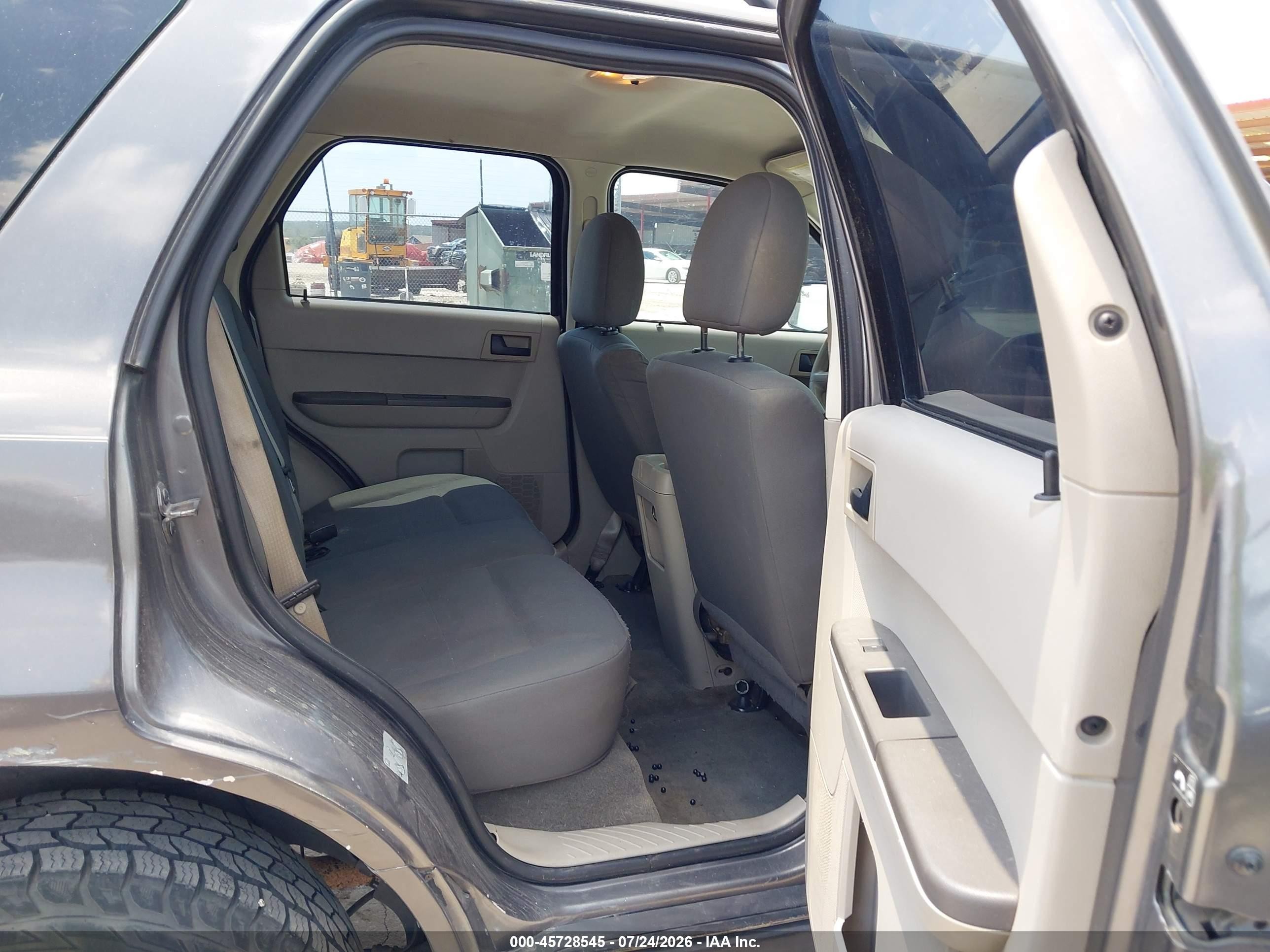 2012 Ford Escape Xls Gray vin: 1FMCU0C79CKB19955