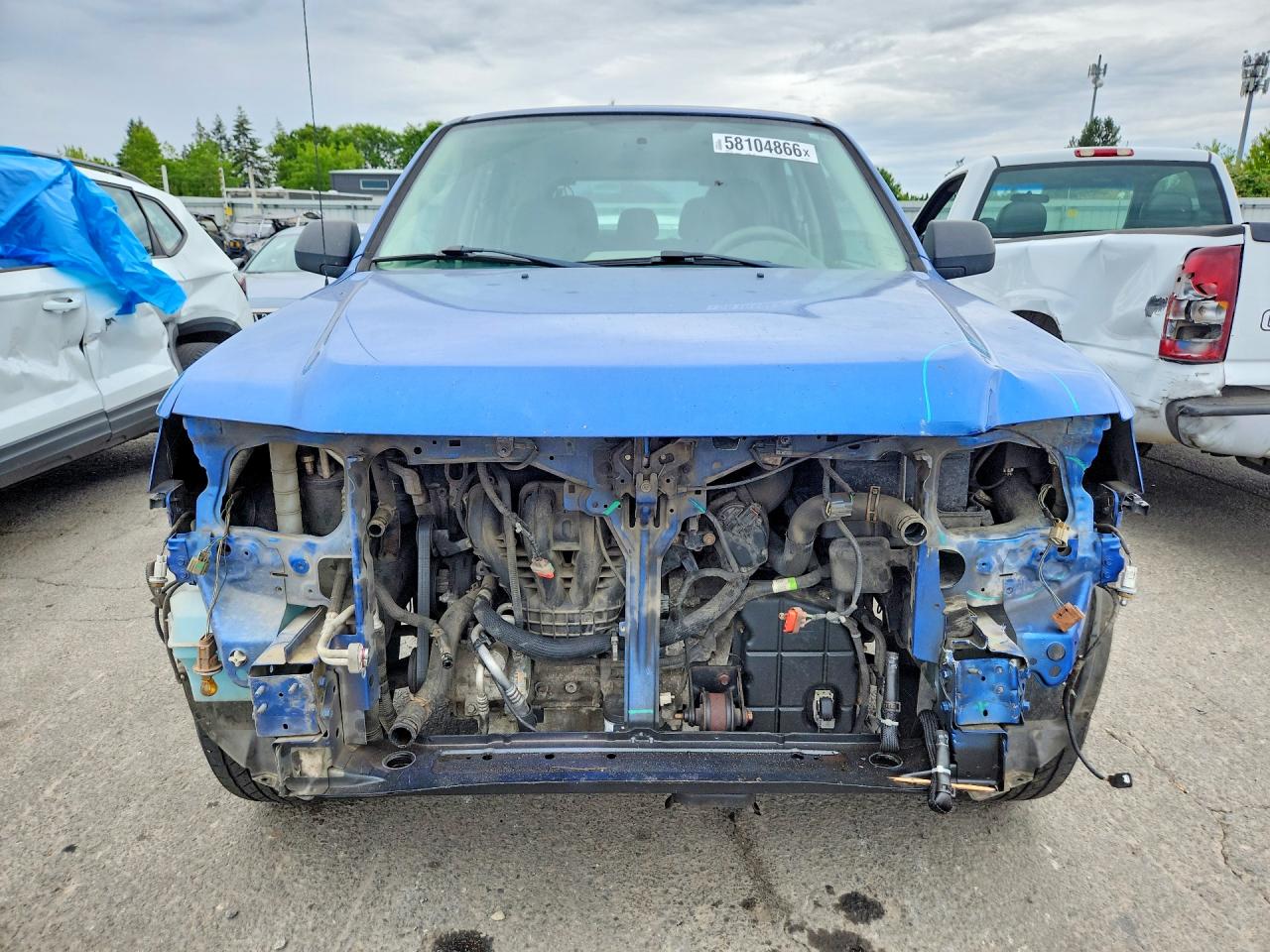 2012 Ford Escape Xls Blue vin: 1FMCU0C79CKC29355