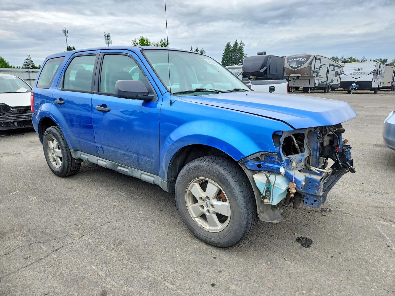 2012 Ford Escape Xls Blue vin: 1FMCU0C79CKC29355