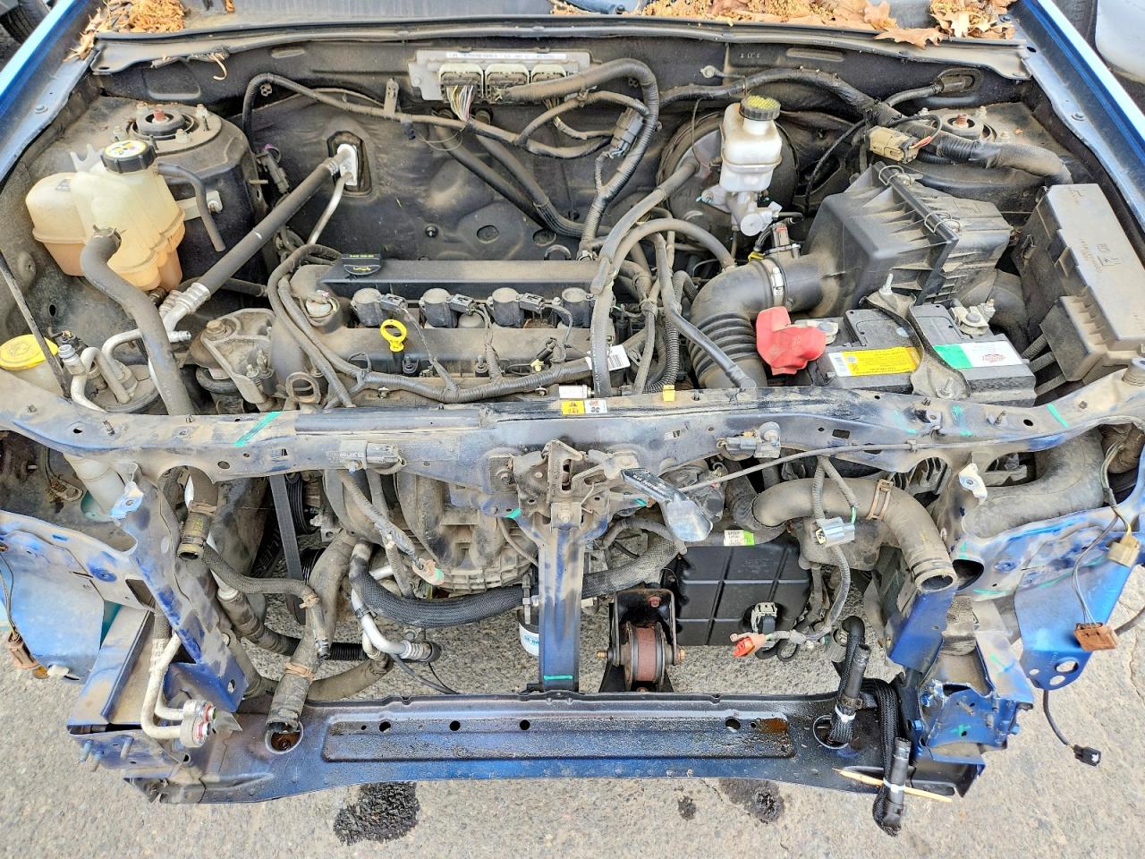 2012 Ford Escape Xls Blue vin: 1FMCU0C79CKC29355