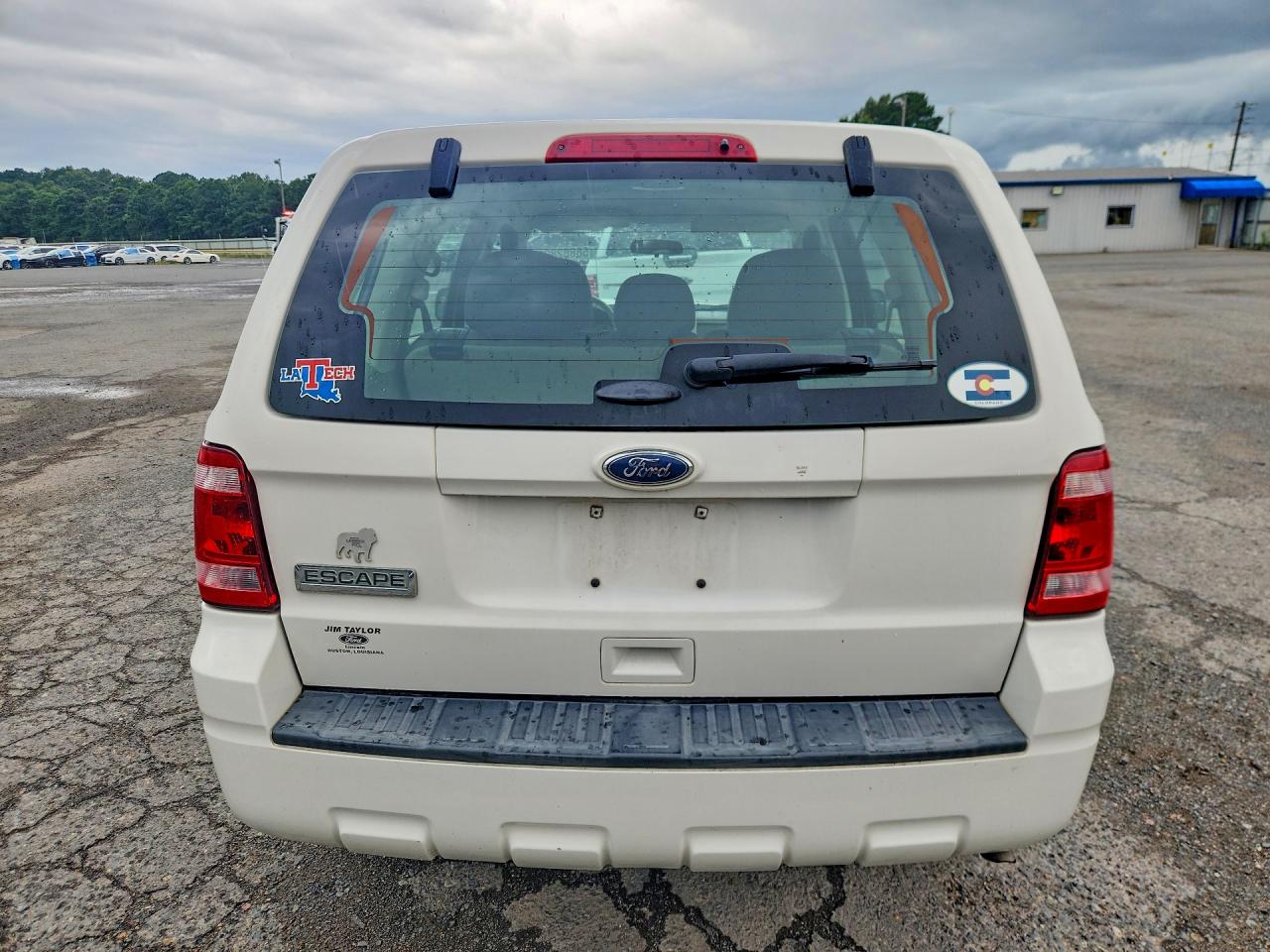 2012 Ford Escape Xls White vin: 1FMCU0C79CKC52019