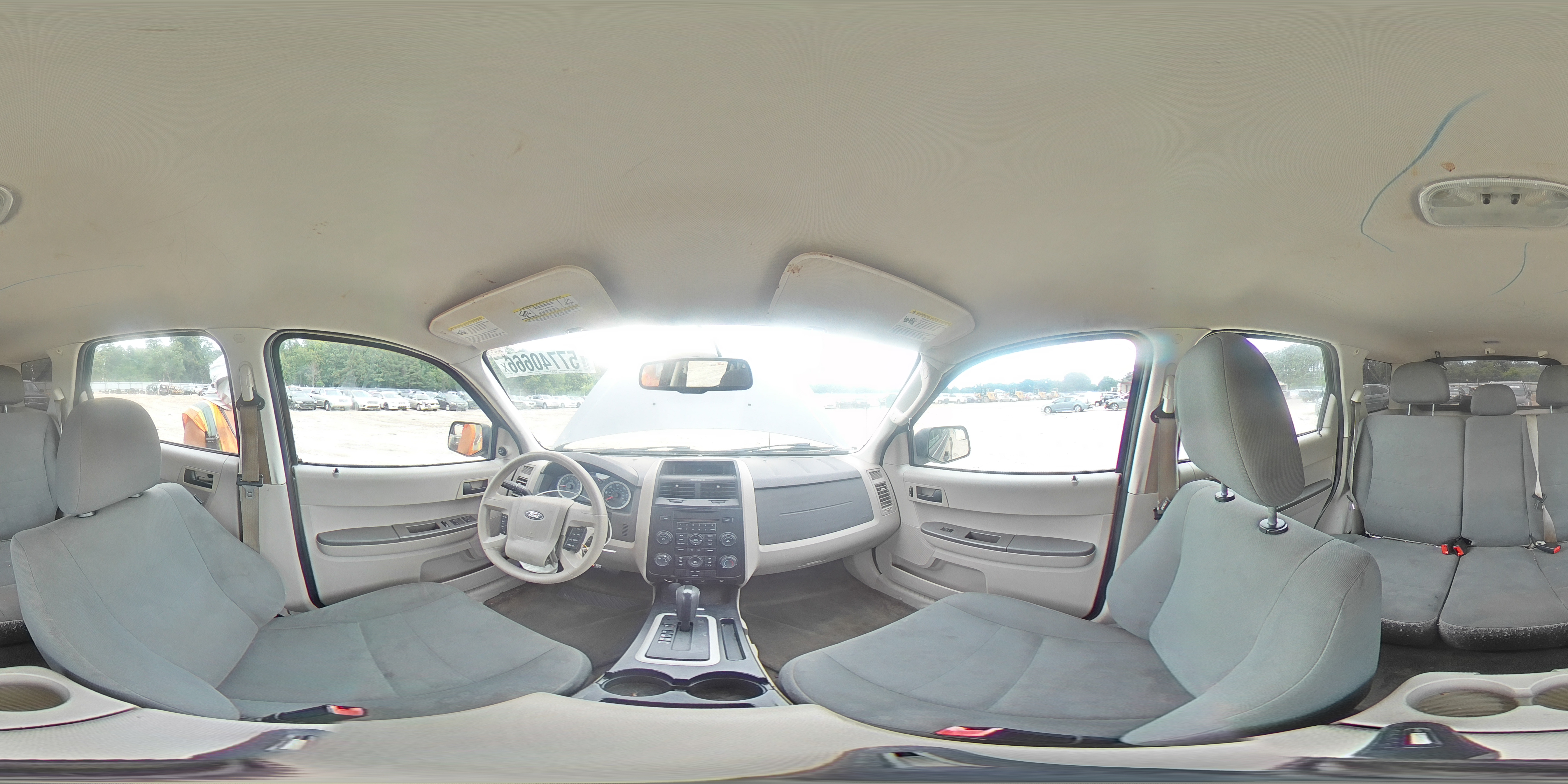 2011 Ford Escape Xls Gray vin: 1FMCU0C7XBKC29136