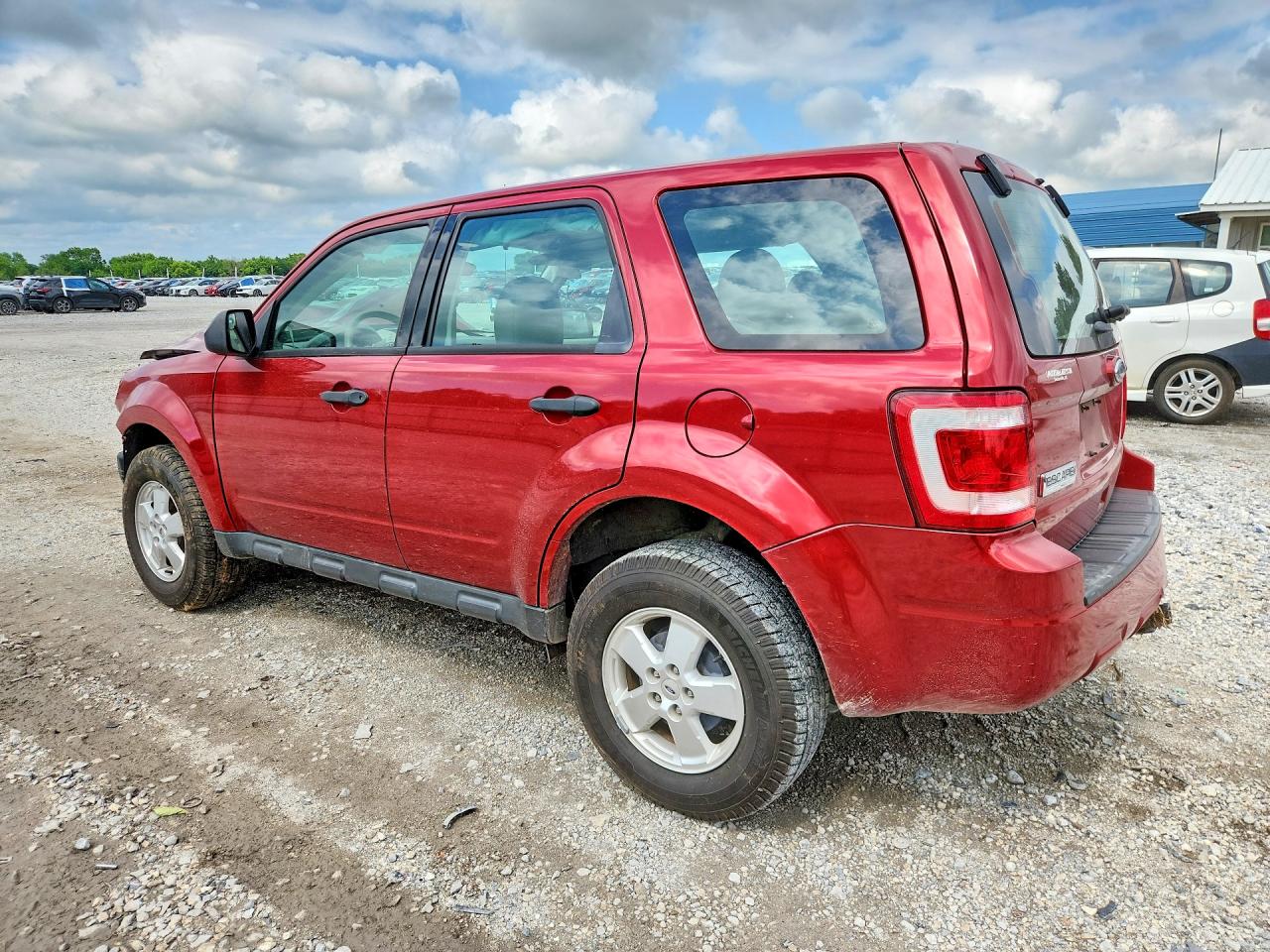 2012 Ford Escape Xls Red vin: 1FMCU0C7XCKA47552