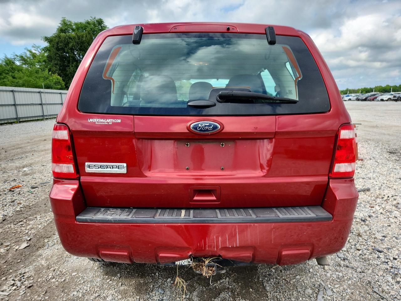 2012 Ford Escape Xls Red vin: 1FMCU0C7XCKA47552