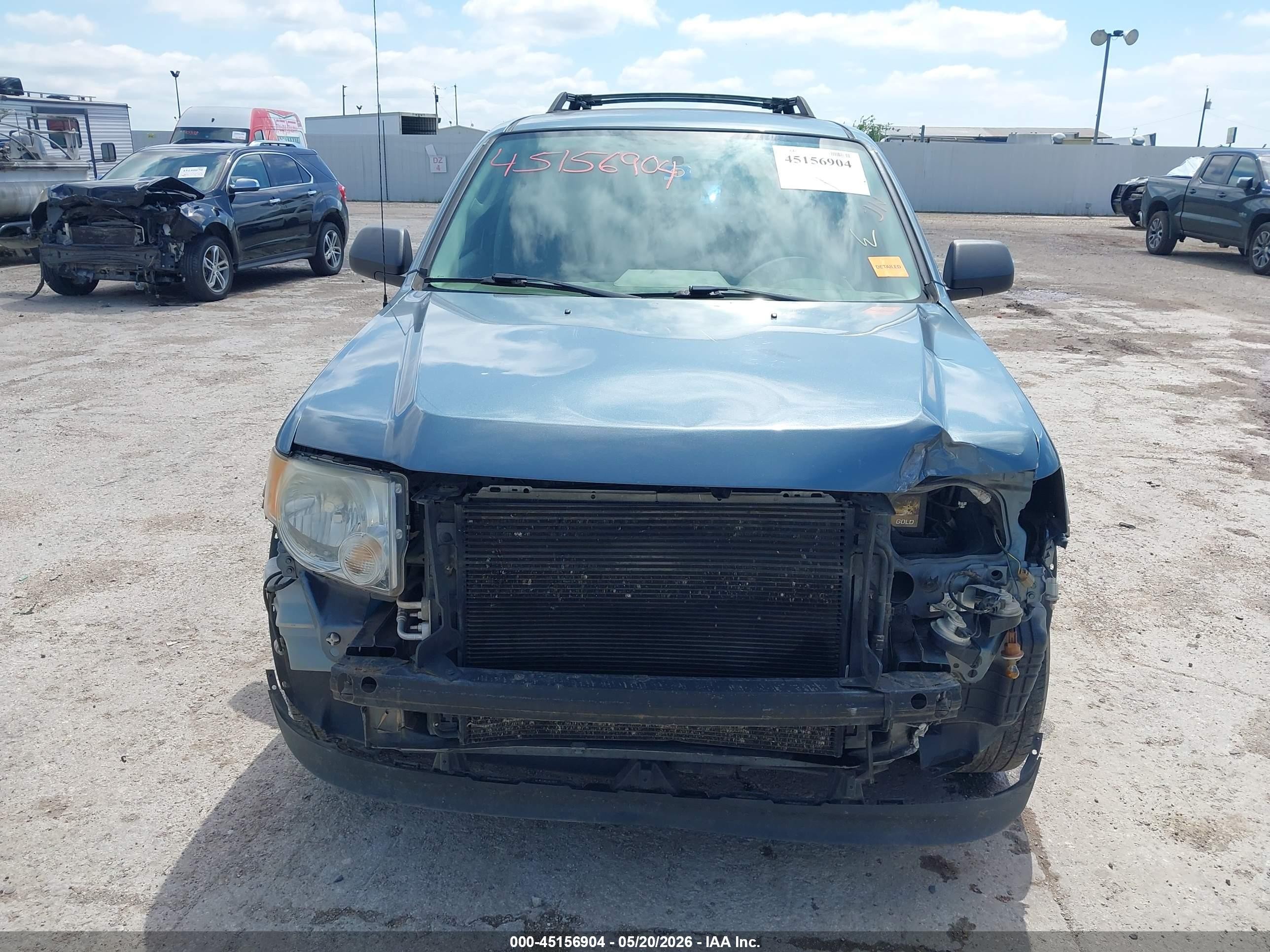 2012 Ford Escape Xls Blue vin: 1FMCU0C7XCKB53757