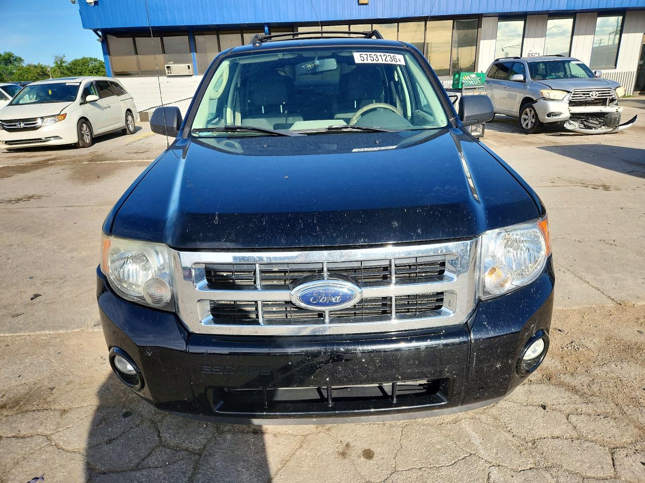 2010 Ford Escape Xlt Black vin: 1FMCU0D70AKA54750