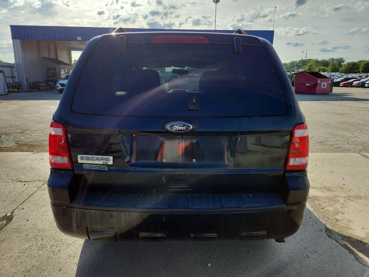2010 Ford Escape Xlt Black vin: 1FMCU0D70AKA54750