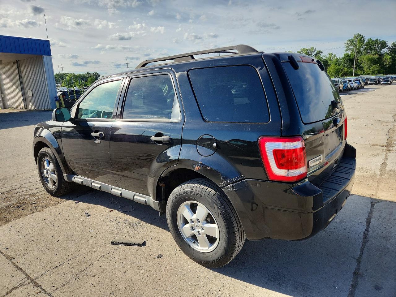 2010 Ford Escape Xlt Black vin: 1FMCU0D70AKA54750