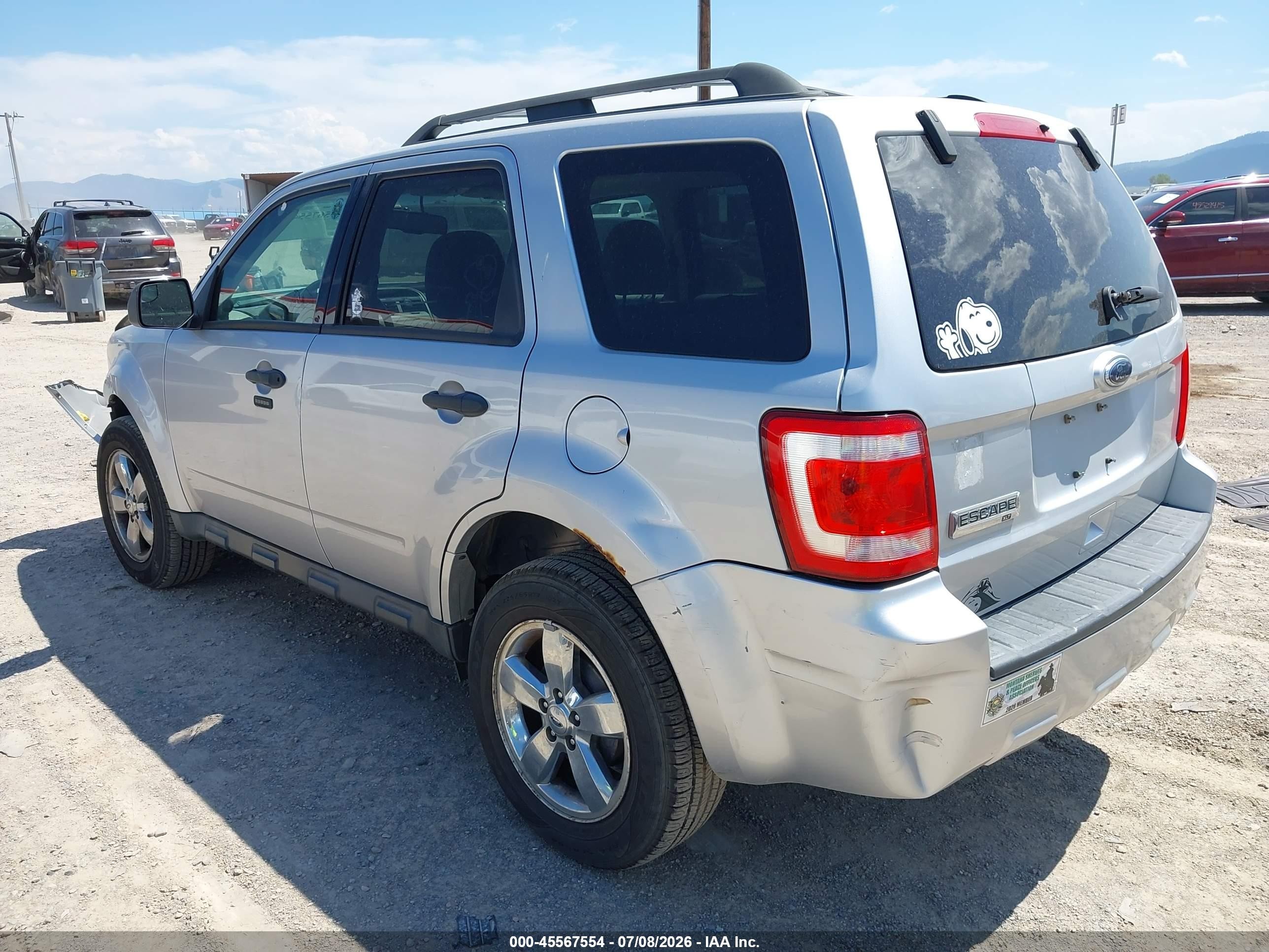 2010 Ford Escape Xlt Silver vin: 1FMCU0D70AKA77428