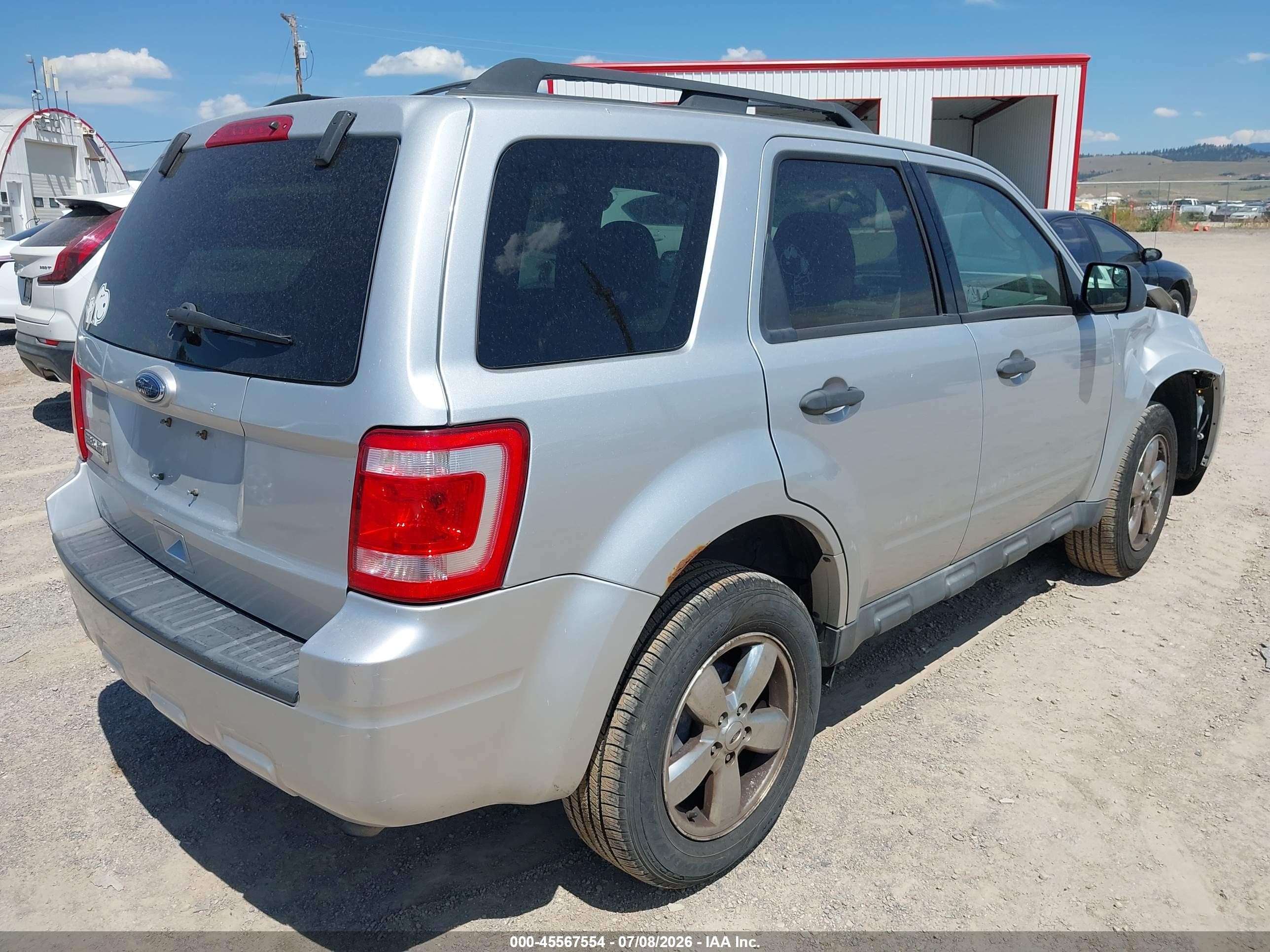 2010 Ford Escape Xlt Silver vin: 1FMCU0D70AKA77428