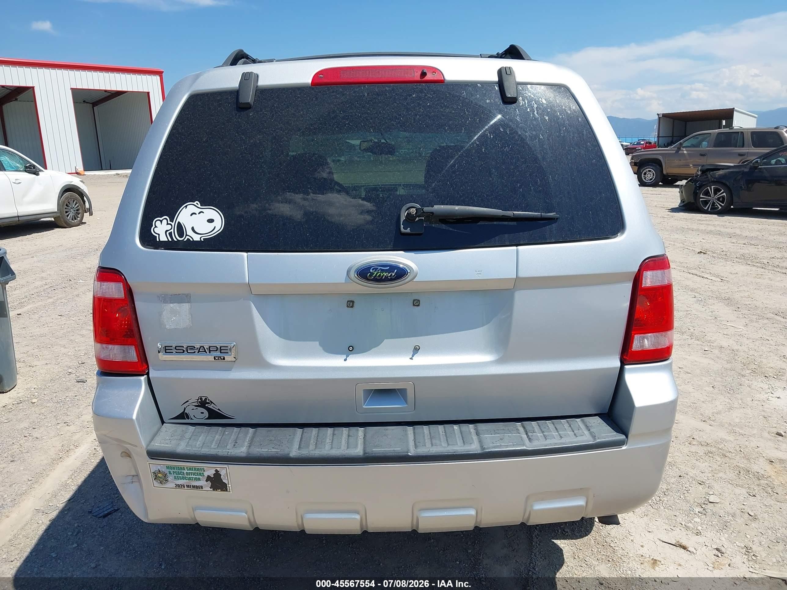 2010 Ford Escape Xlt Silver vin: 1FMCU0D70AKA77428