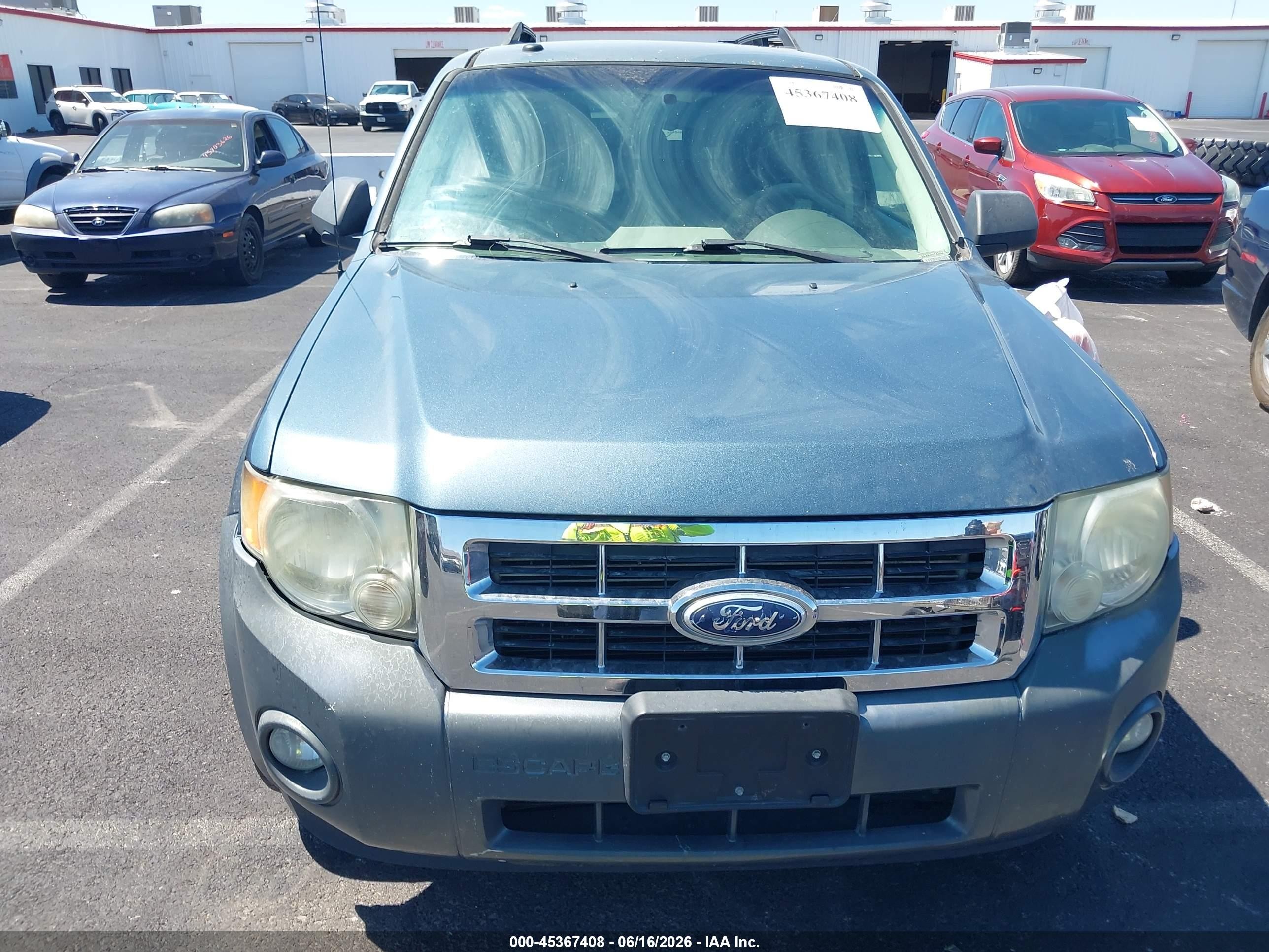 2010 Ford Escape Xlt Green vin: 1FMCU0D70AKA86498