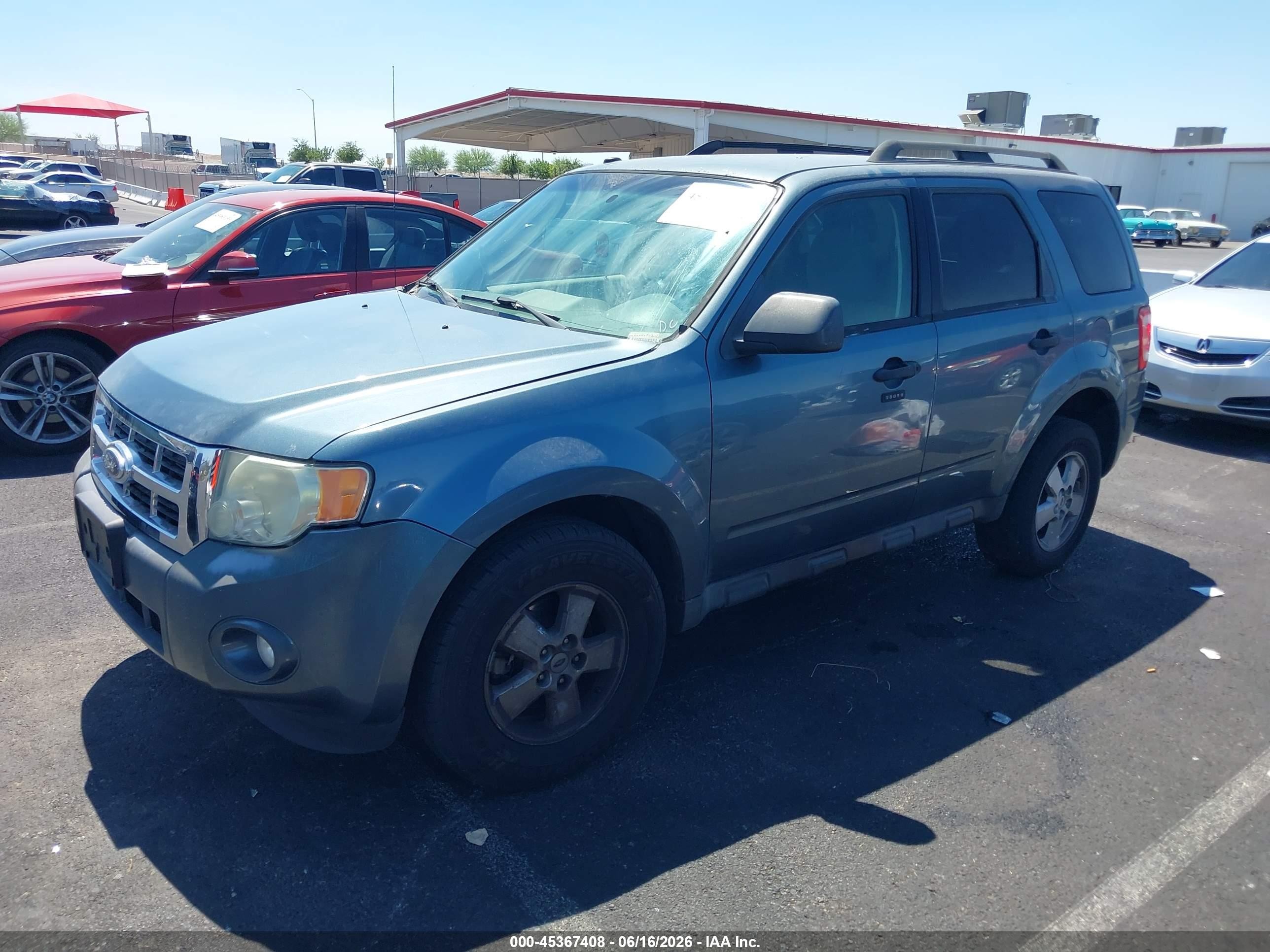 2010 Ford Escape Xlt Green vin: 1FMCU0D70AKA86498