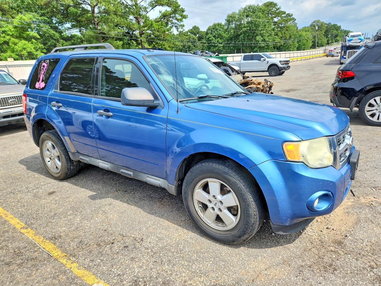 2010 Ford Escape Xlt Blue vin: 1FMCU0D70AKB00920