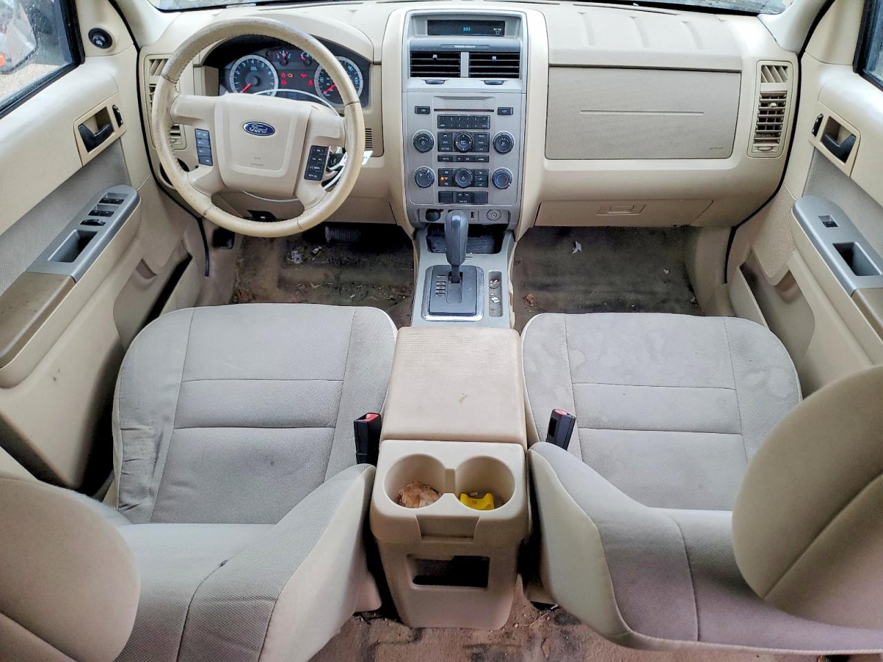 2010 Ford Escape Xlt Black vin: 1FMCU0D70AKC17560