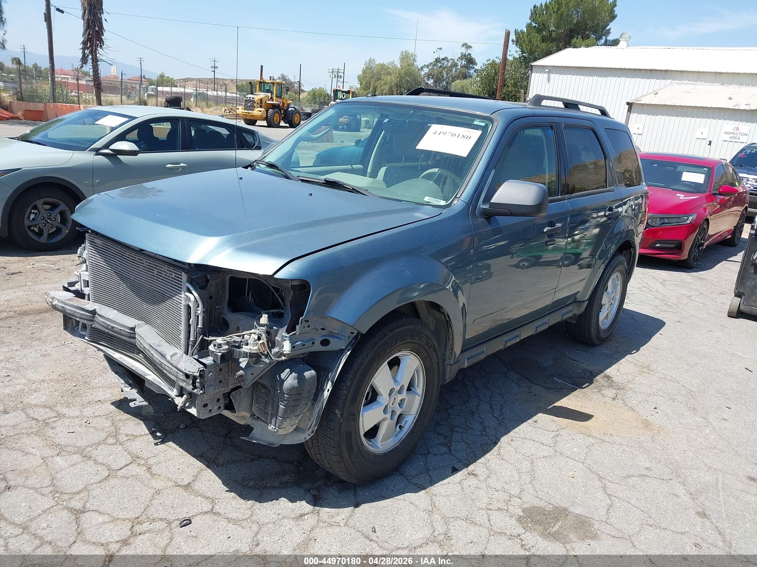 2010 Ford Escape Xlt Teal vin: 1FMCU0D70AKD46026