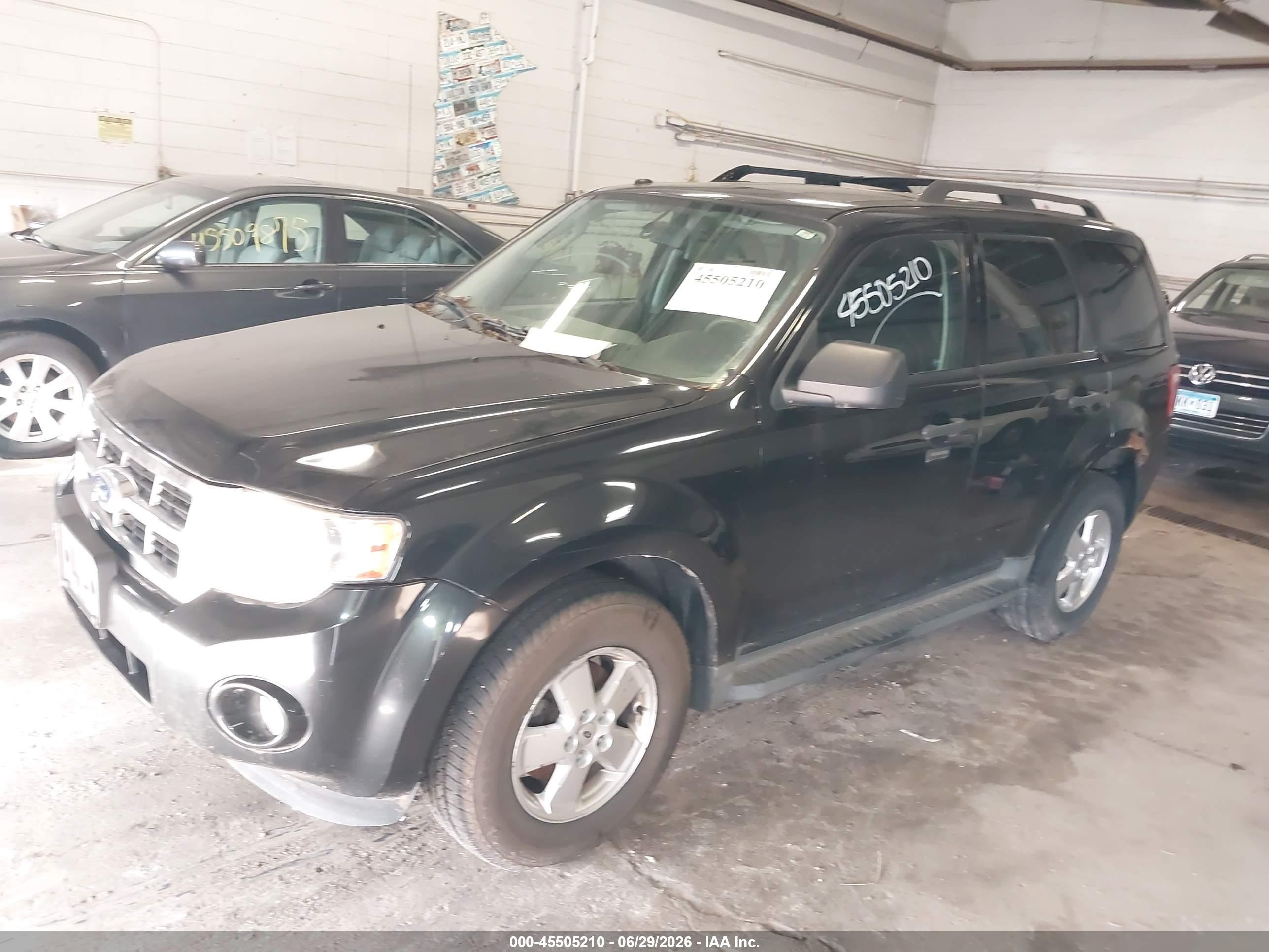 2011 Ford Escape Xlt Black vin: 1FMCU0D70BKA08000