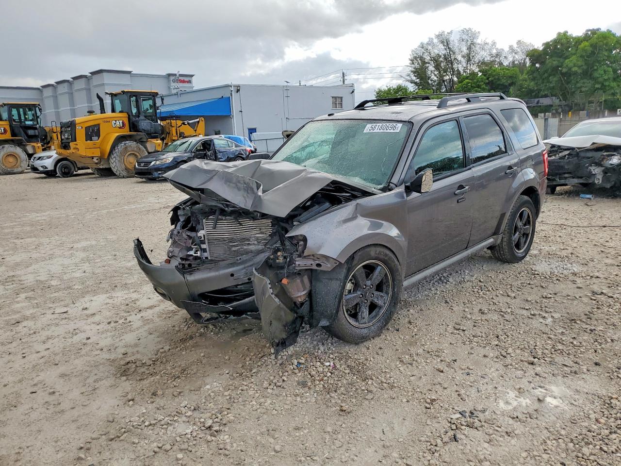 2011 Ford Escape Xlt Gray vin: 1FMCU0D70BKA31759