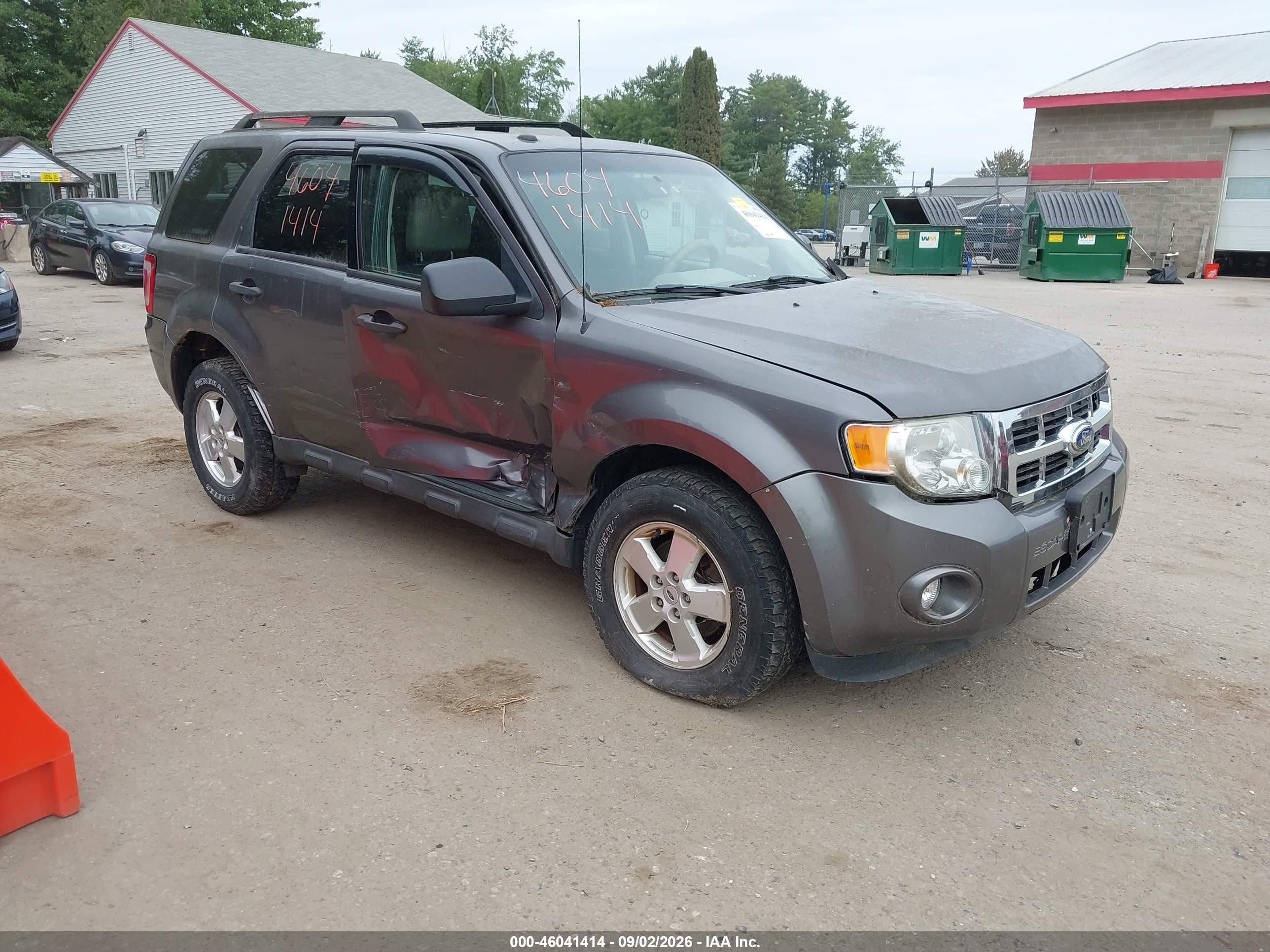 2011 Ford Escape Xlt Gray vin: 1FMCU0D70BKA65443